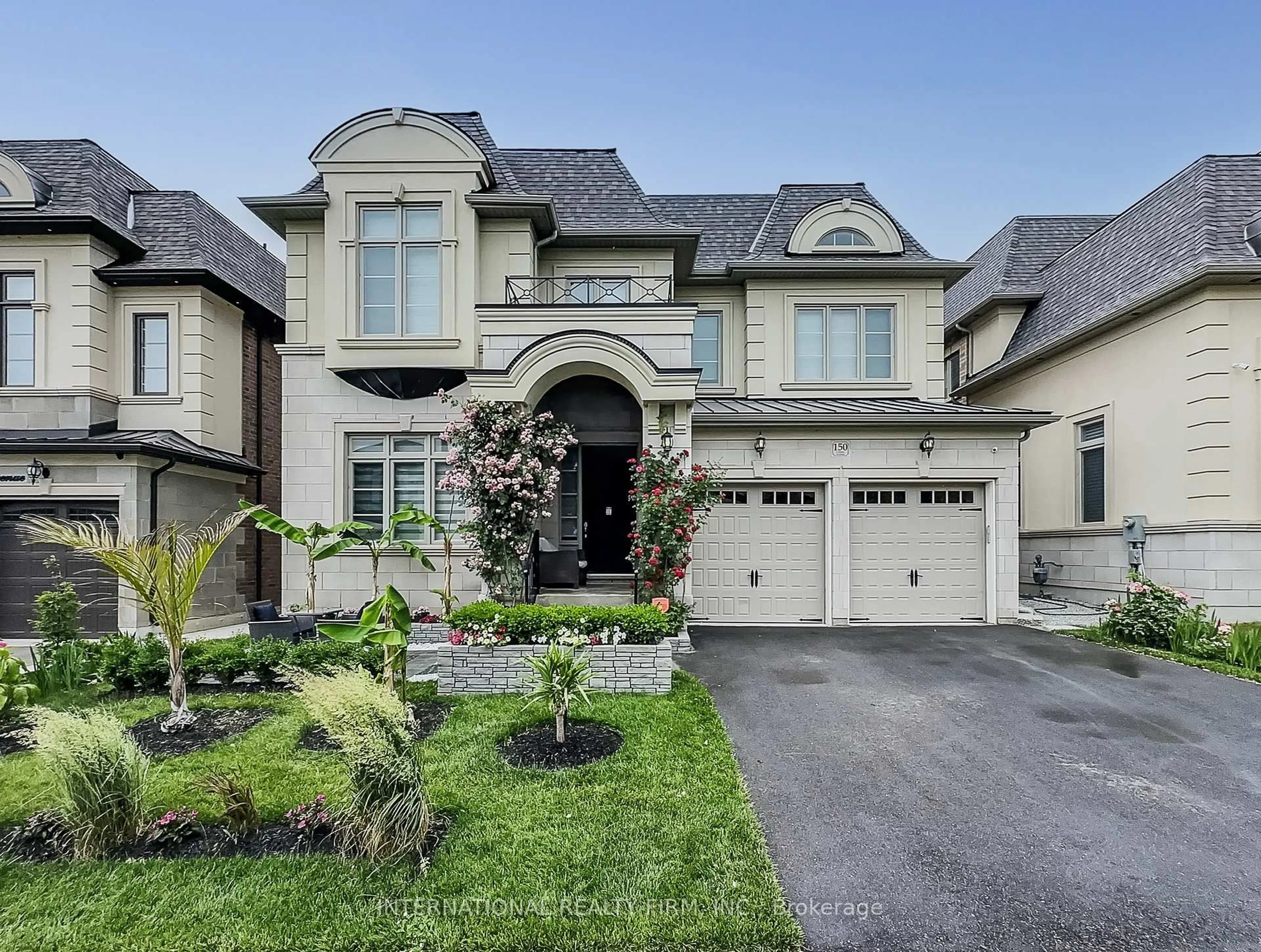 Home with brick exterior material, street for 150 Cannes Ave, Vaughan Ontario L4H 5A8