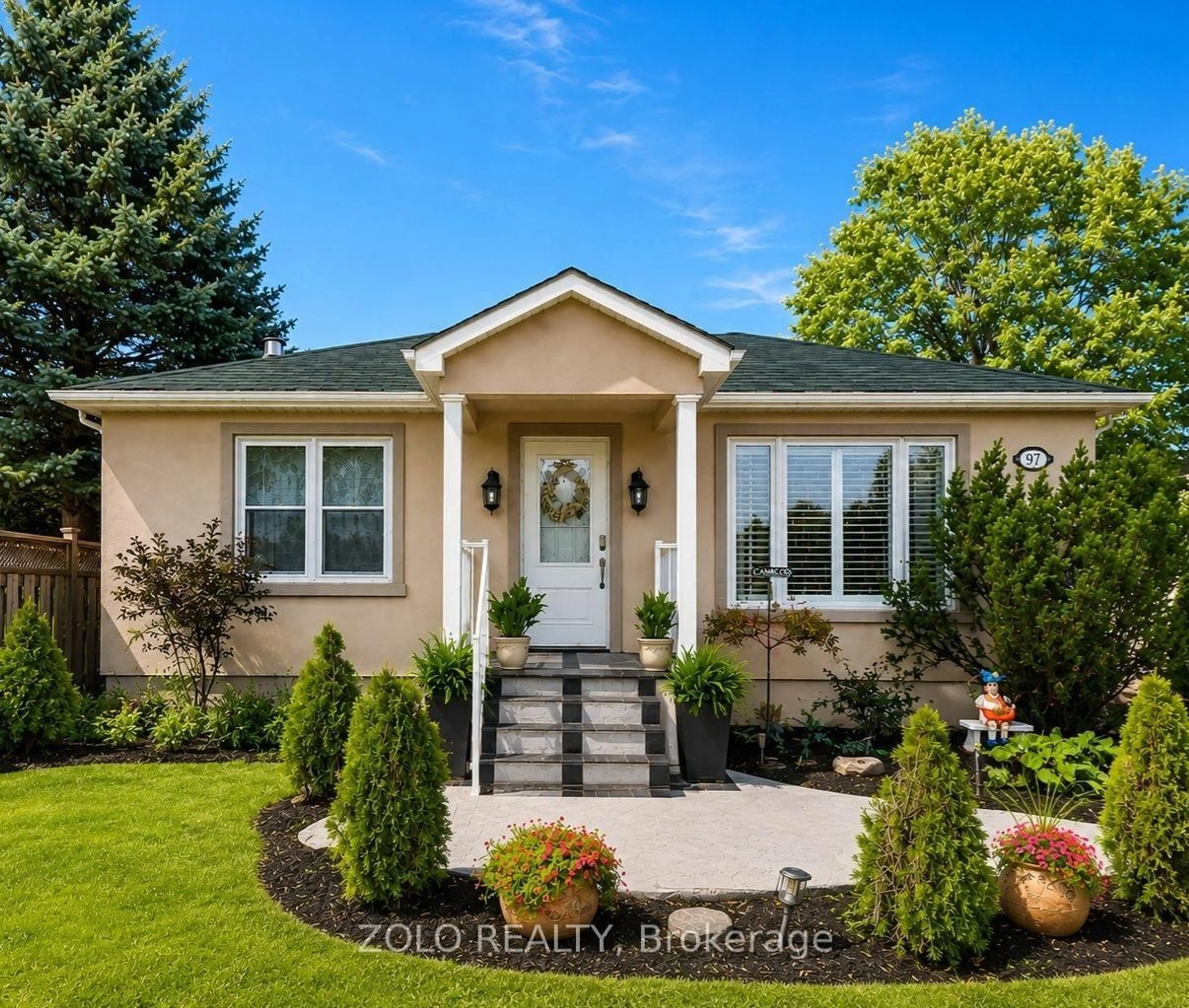 Home with vinyl exterior material, street for 14065 Highway 27, King Ontario L0G 1T0