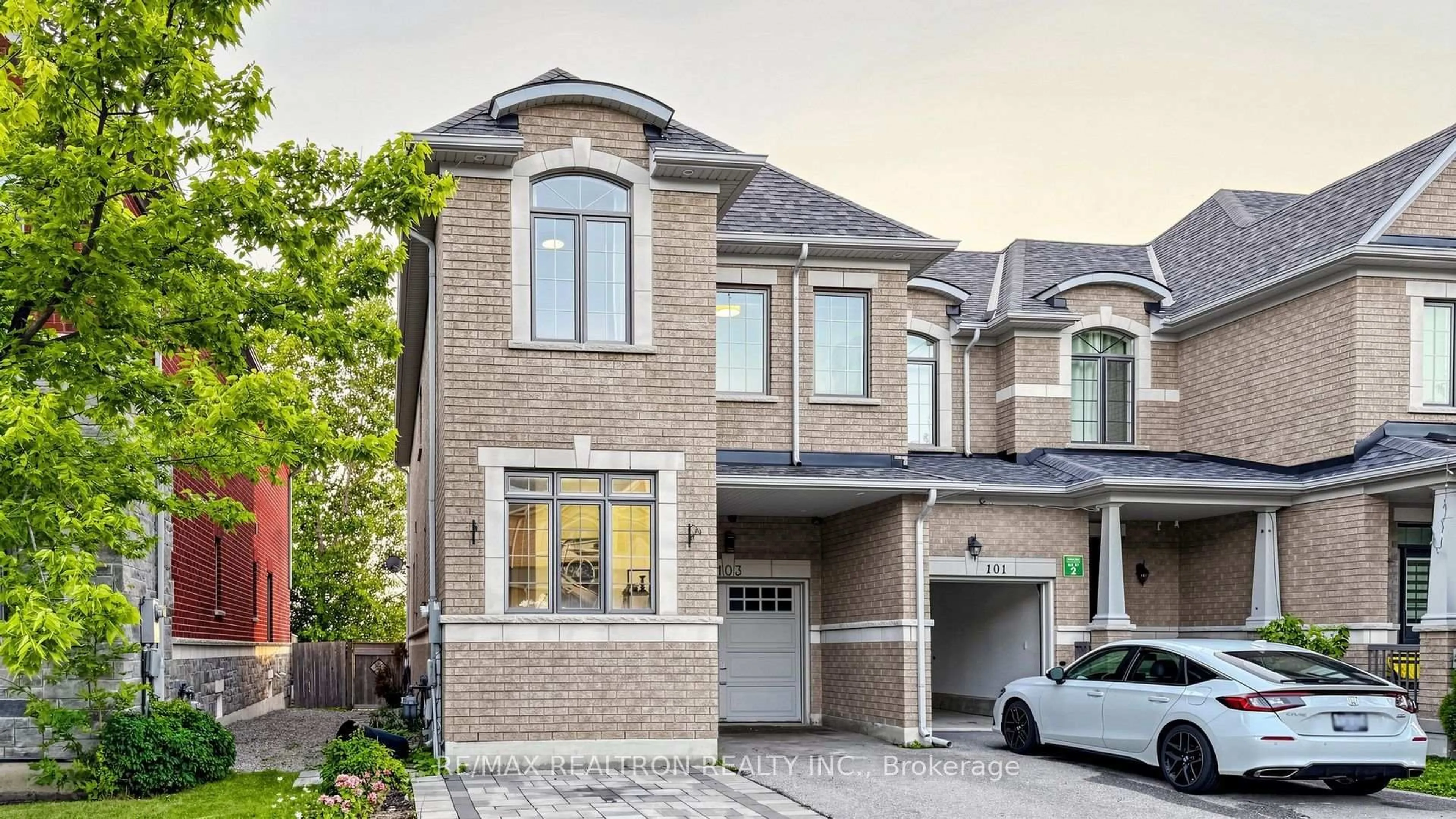 Home with brick exterior material, street for 103 Alexie Way, Vaughan Ontario L4H 3V4