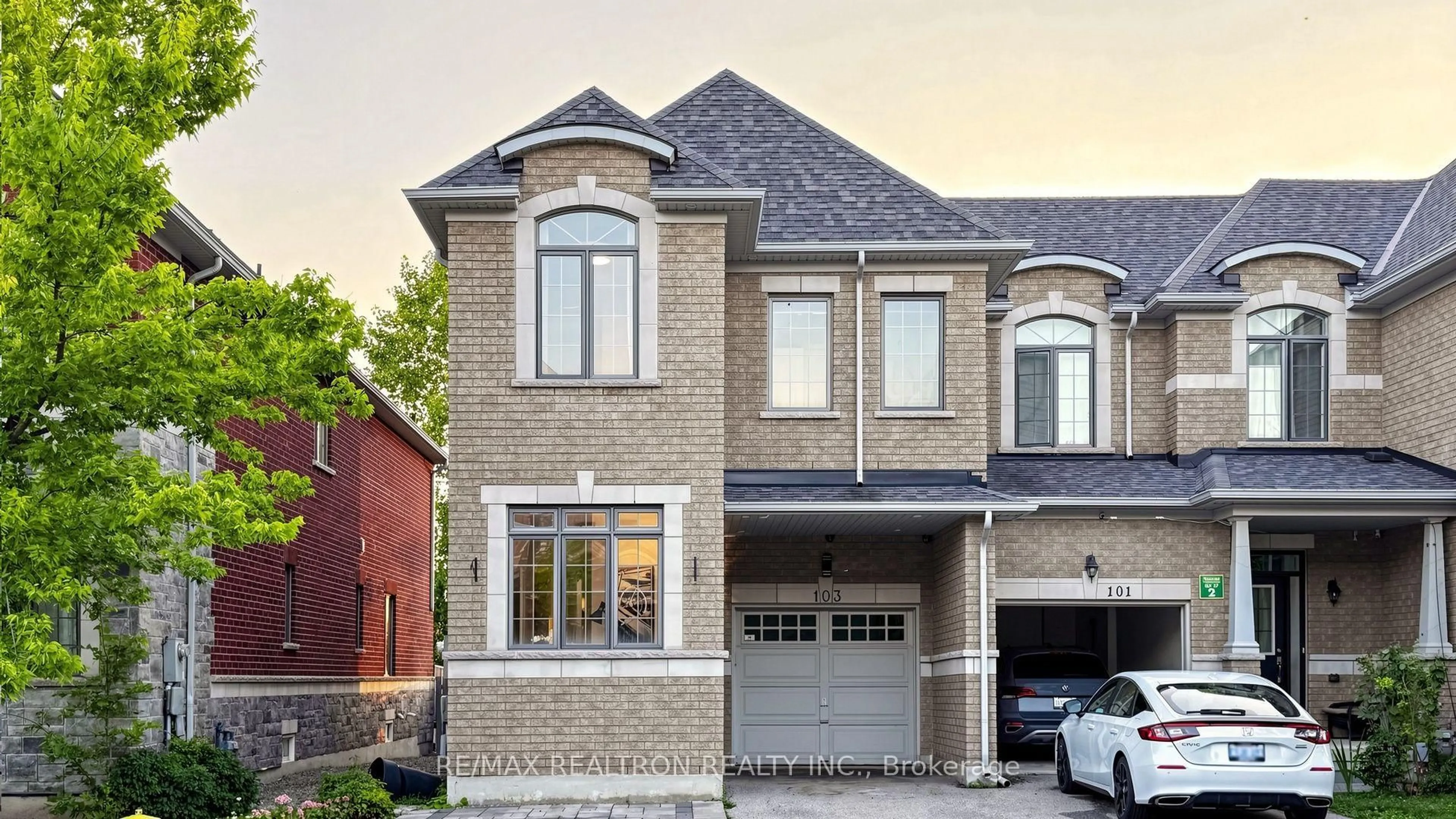 Home with brick exterior material, street for 103 Alexie Way, Vaughan Ontario L4H 3V4