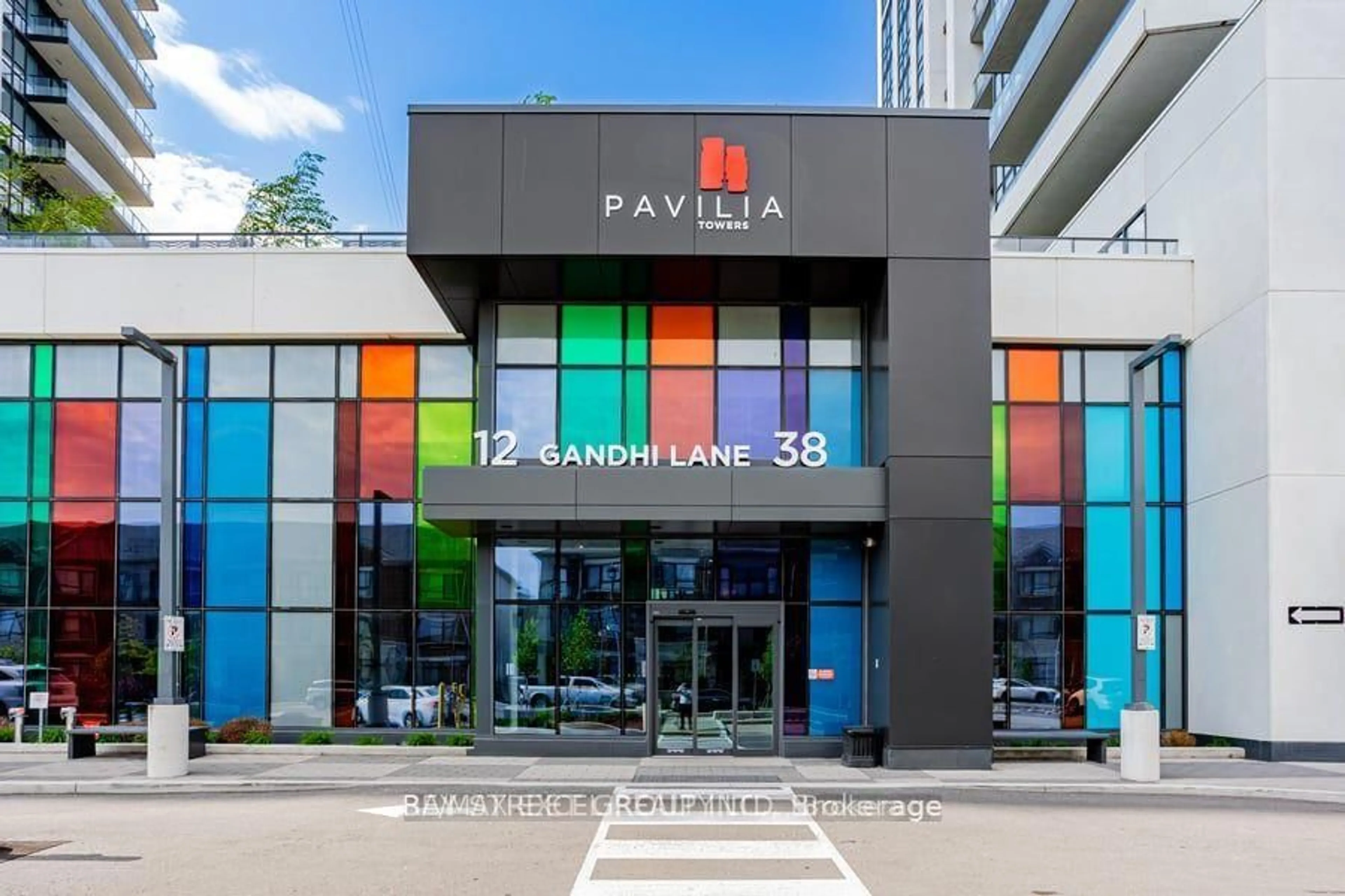 Patio, street for 38 Gandhi Lane #3207, Markham Ontario L3T 0G9