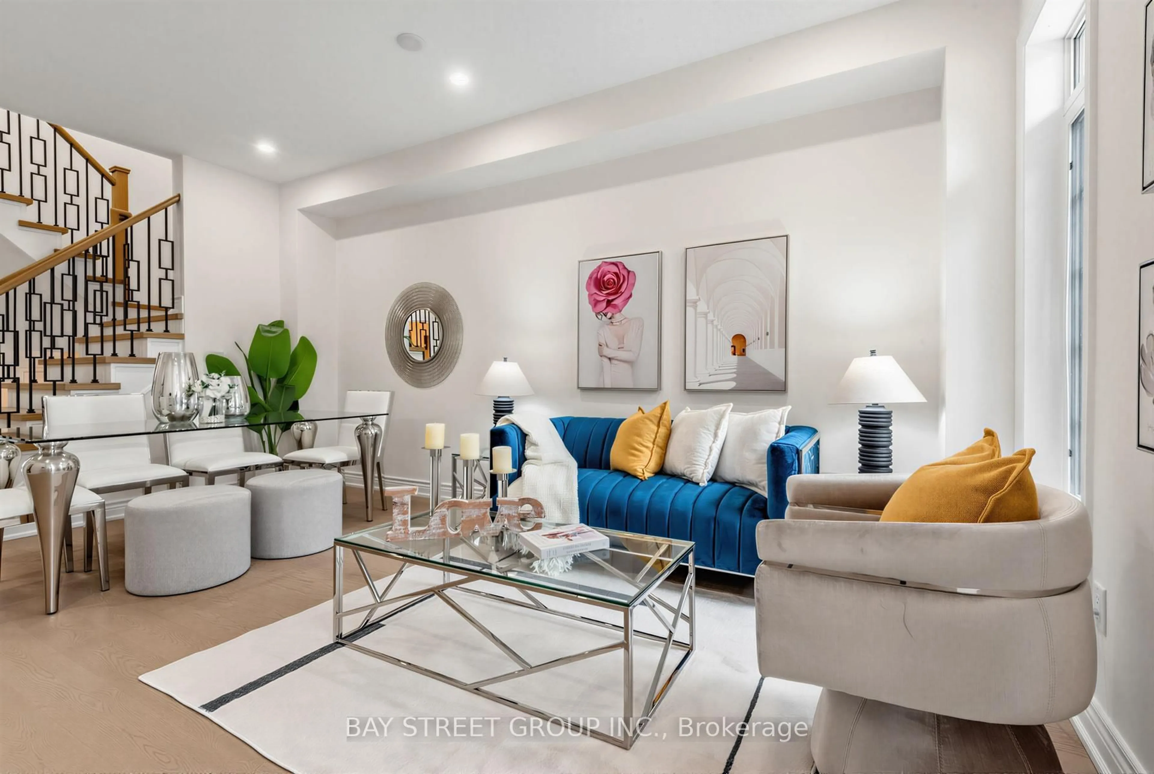 Living room with furniture, unknown for 80 Living Cres, Markham Ontario L6C 0T4