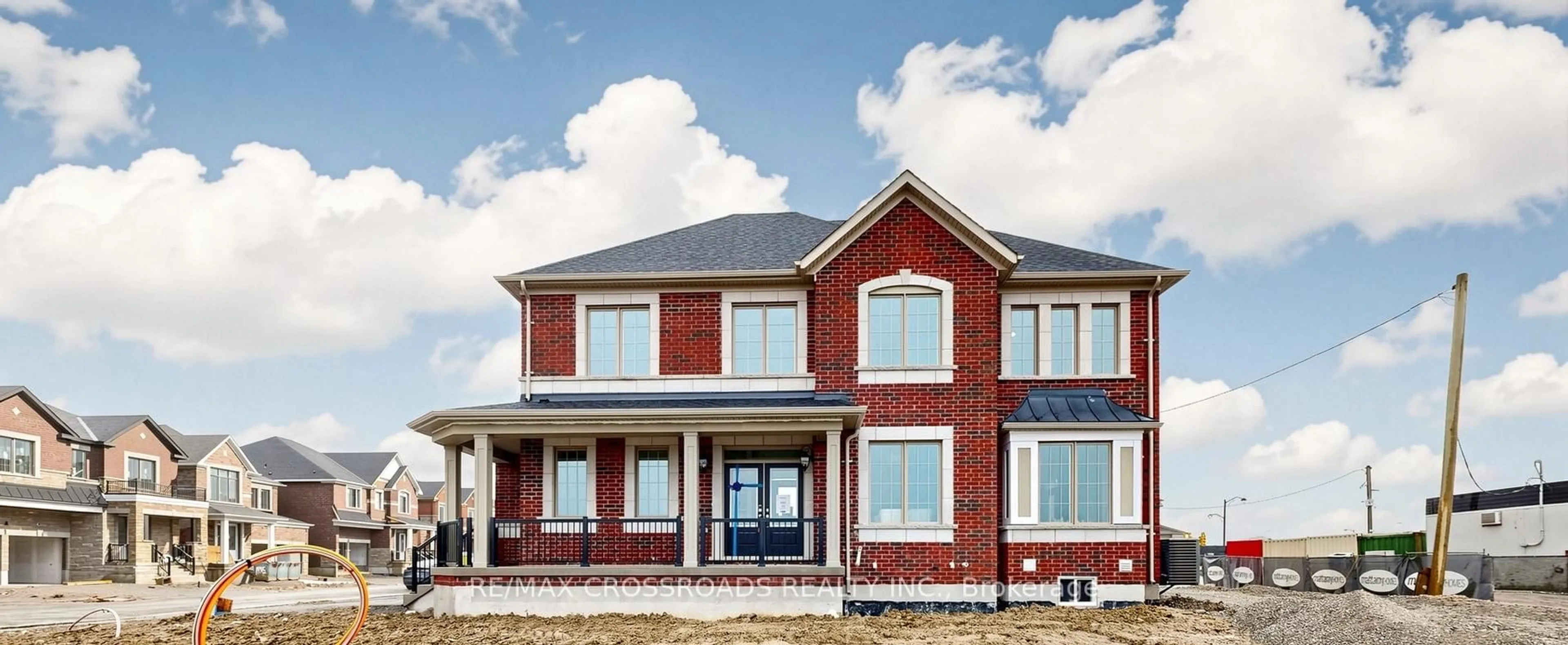 Home with brick exterior material, building for 347 Berczy Green Dr, Markham Ontario L6C 3S7