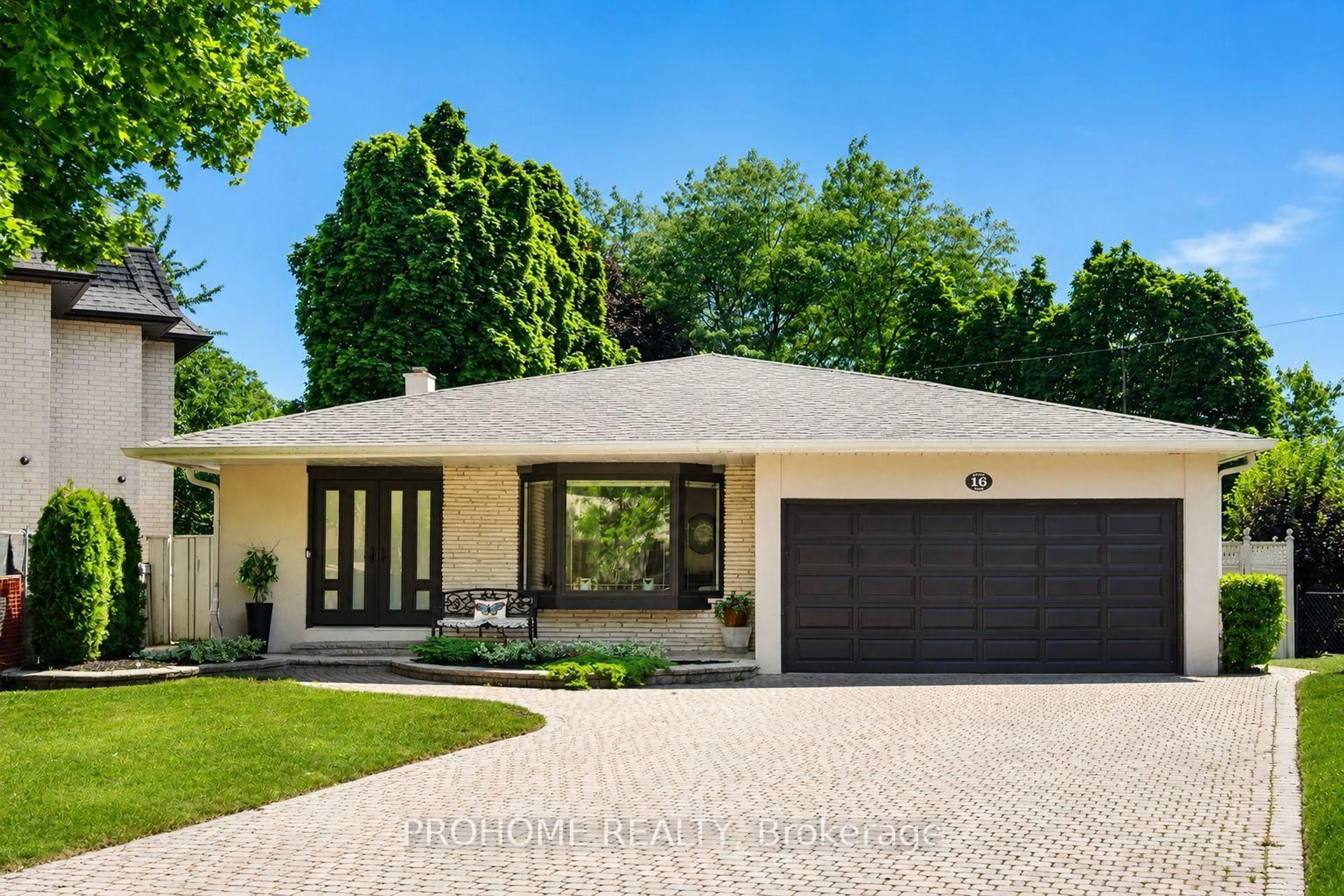 Home with brick exterior material, street for 16 Tuscay Crt, Markham Ontario L3R 1V1