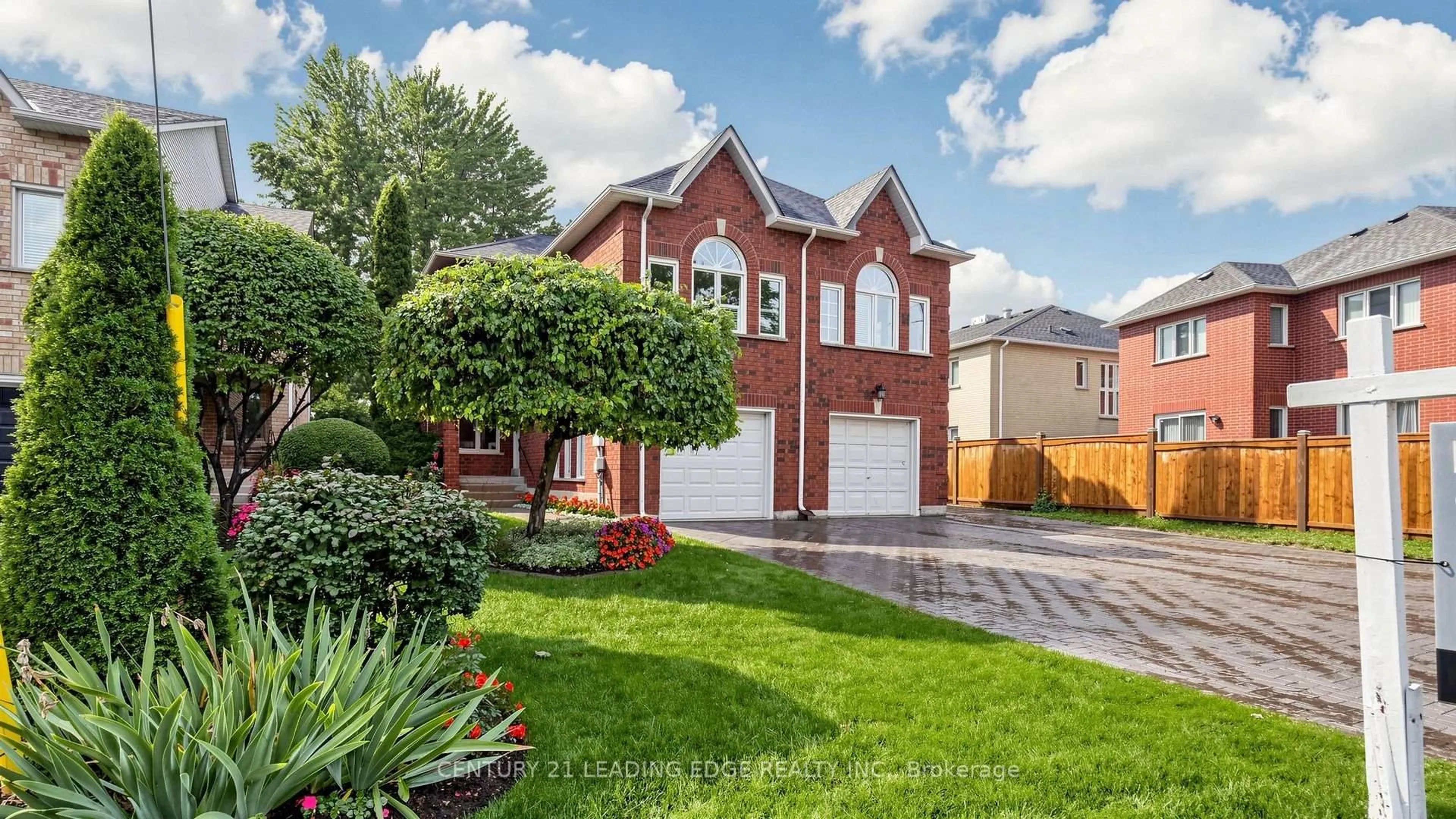 Home with brick exterior material, street for 20 Sciberras Rd, Markham Ontario L3R 0W9