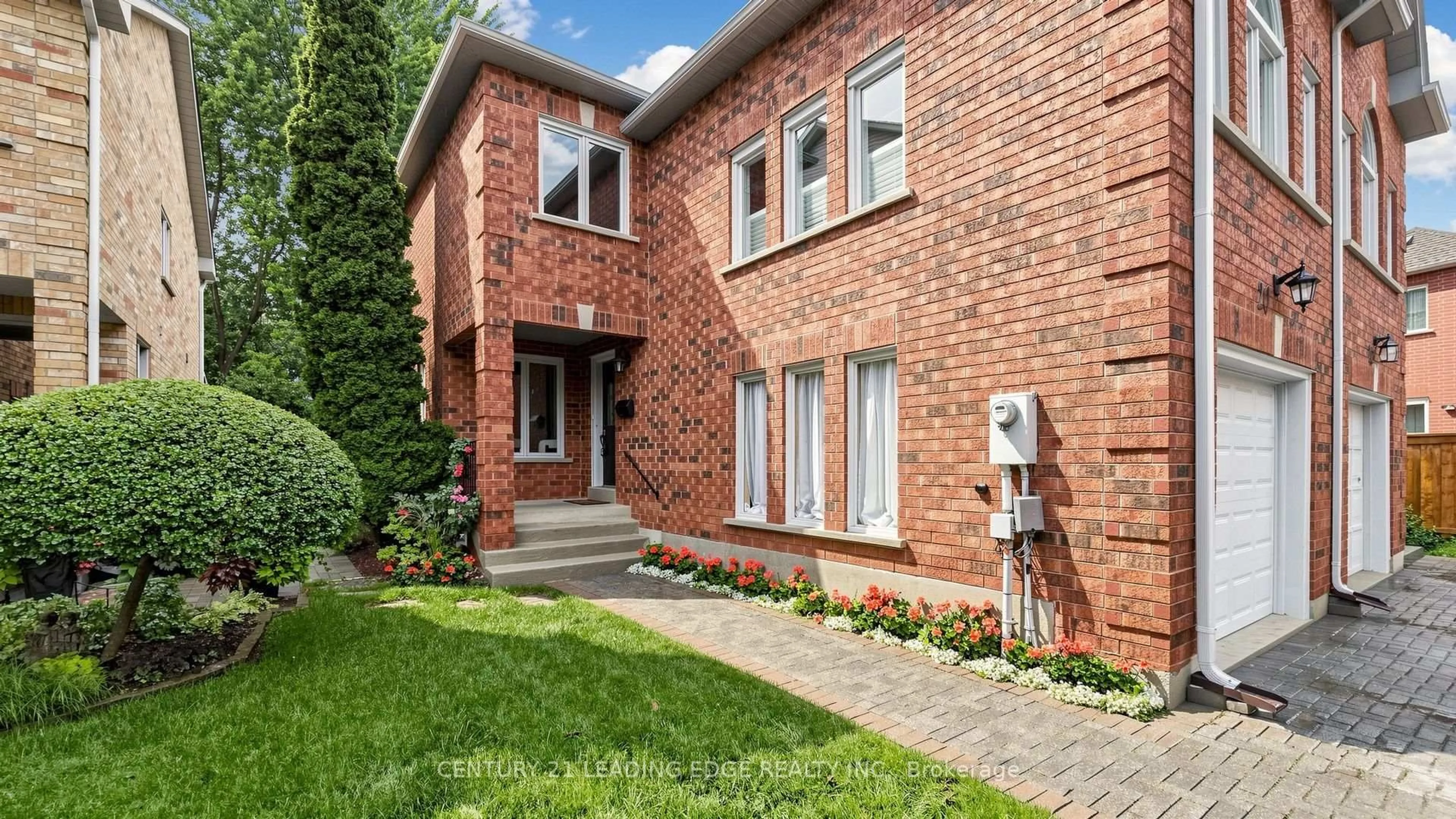 Home with brick exterior material, street for 20 Sciberras Rd, Markham Ontario L3R 0W9