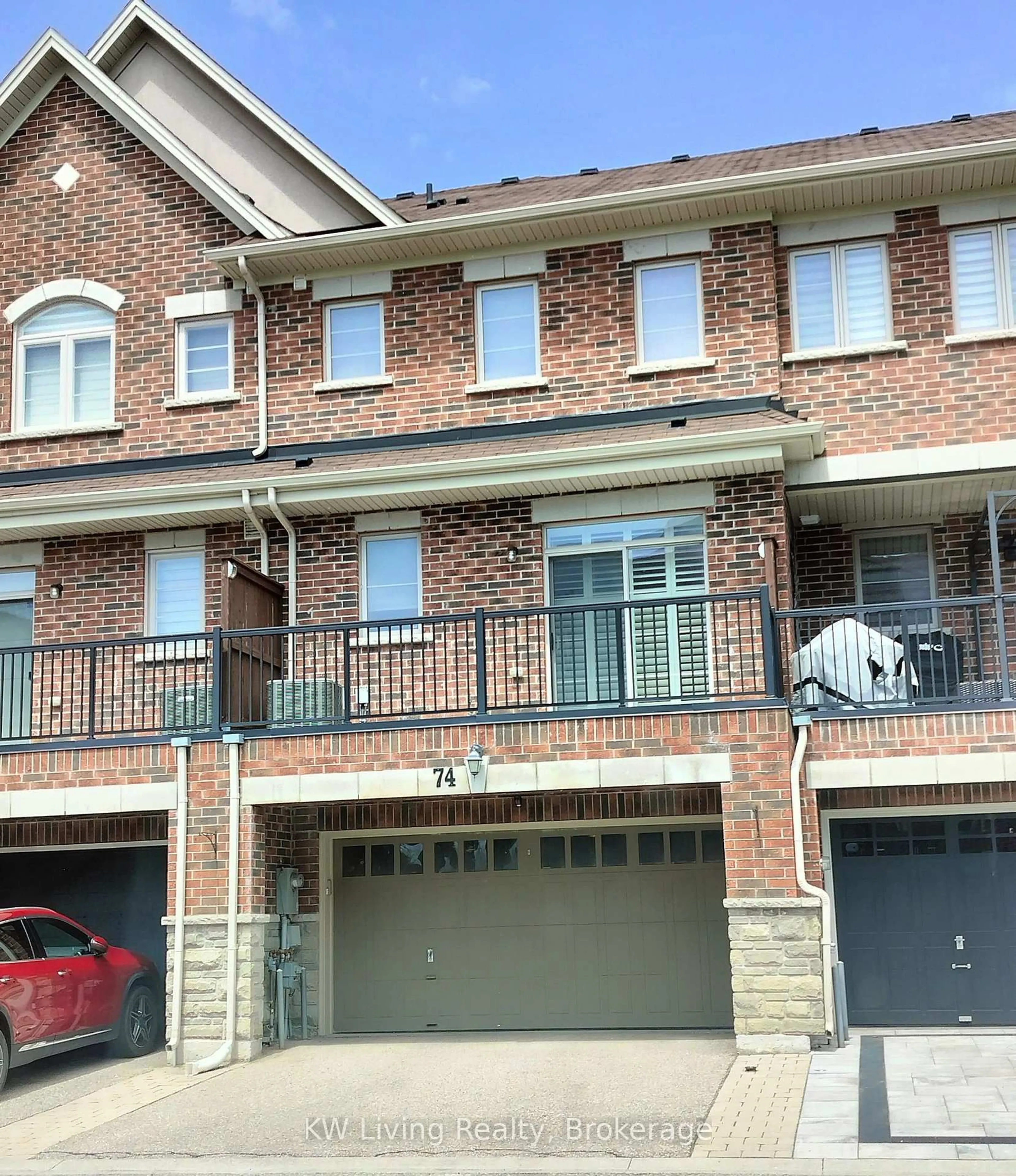Home with brick exterior material, street for 74 Mack Clement Lane, Richmond Hill Ontario L4S 0G2