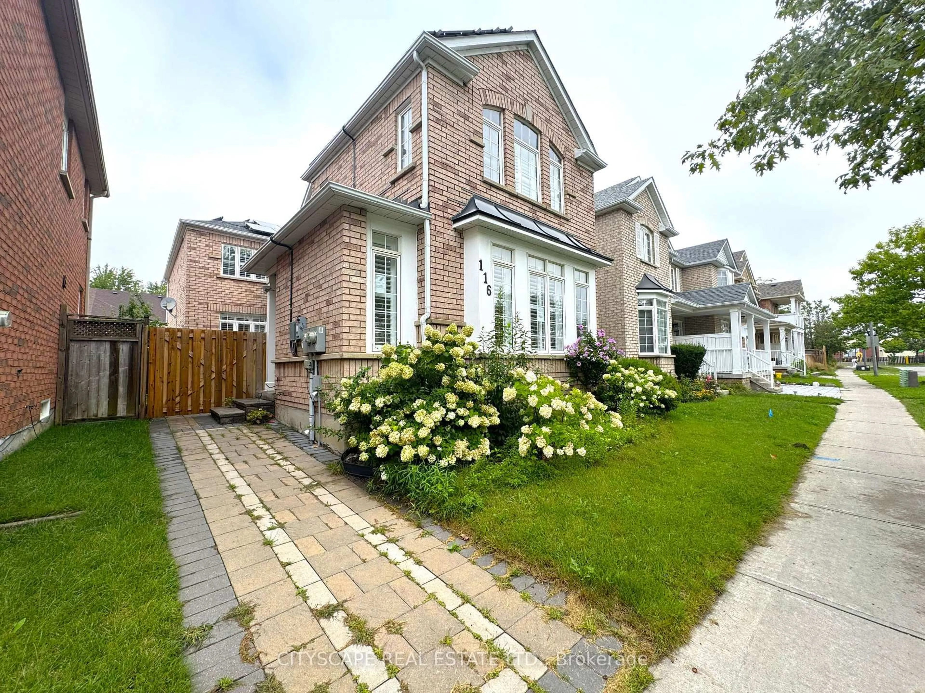 Home with brick exterior material, street for 116 Emery Hill Blvd, Markham Ontario L6C 2S6