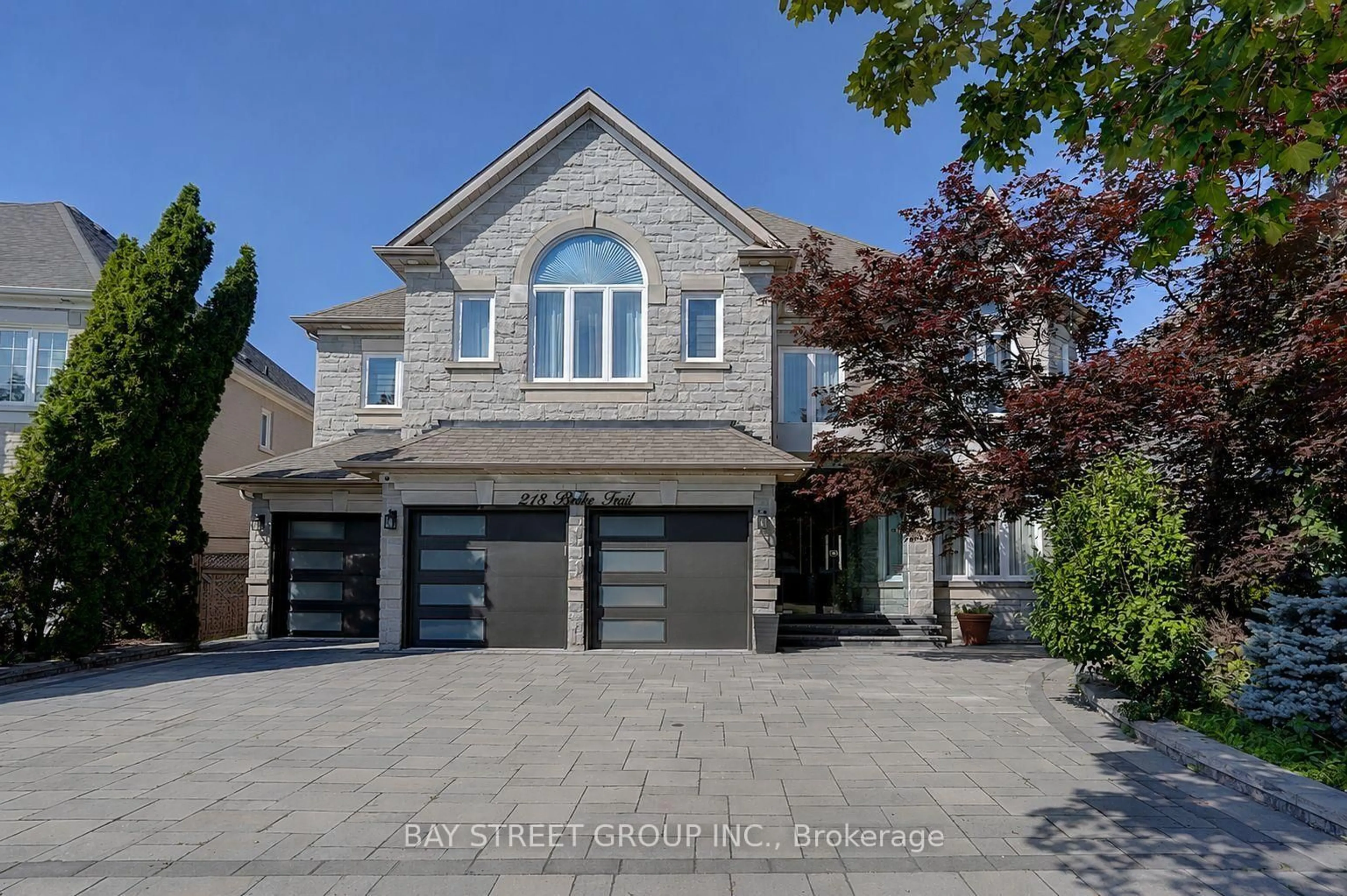 Home with brick exterior material, street for 218 Boake Tr, Richmond Hill Ontario L4B 3Z6