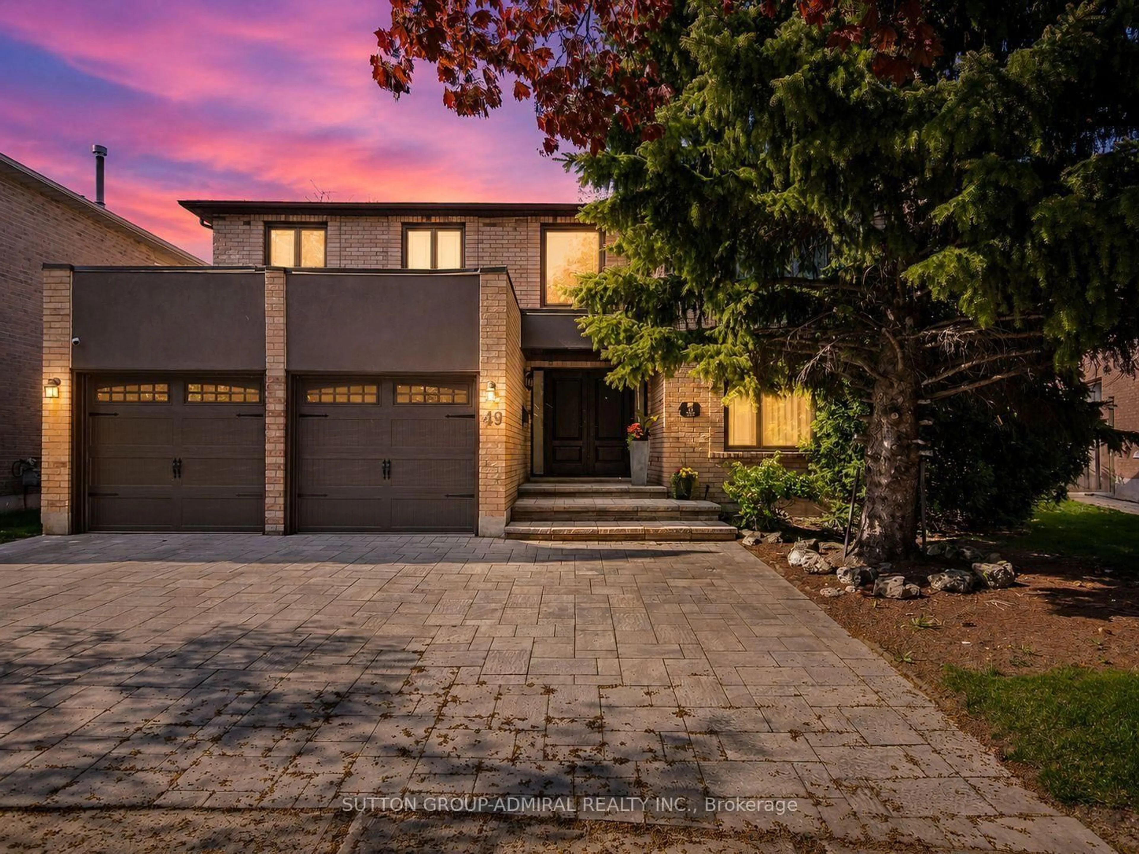 Home with brick exterior material, street for 49 Miriam Cres, Richmond Hill Ontario L4B 2P8
