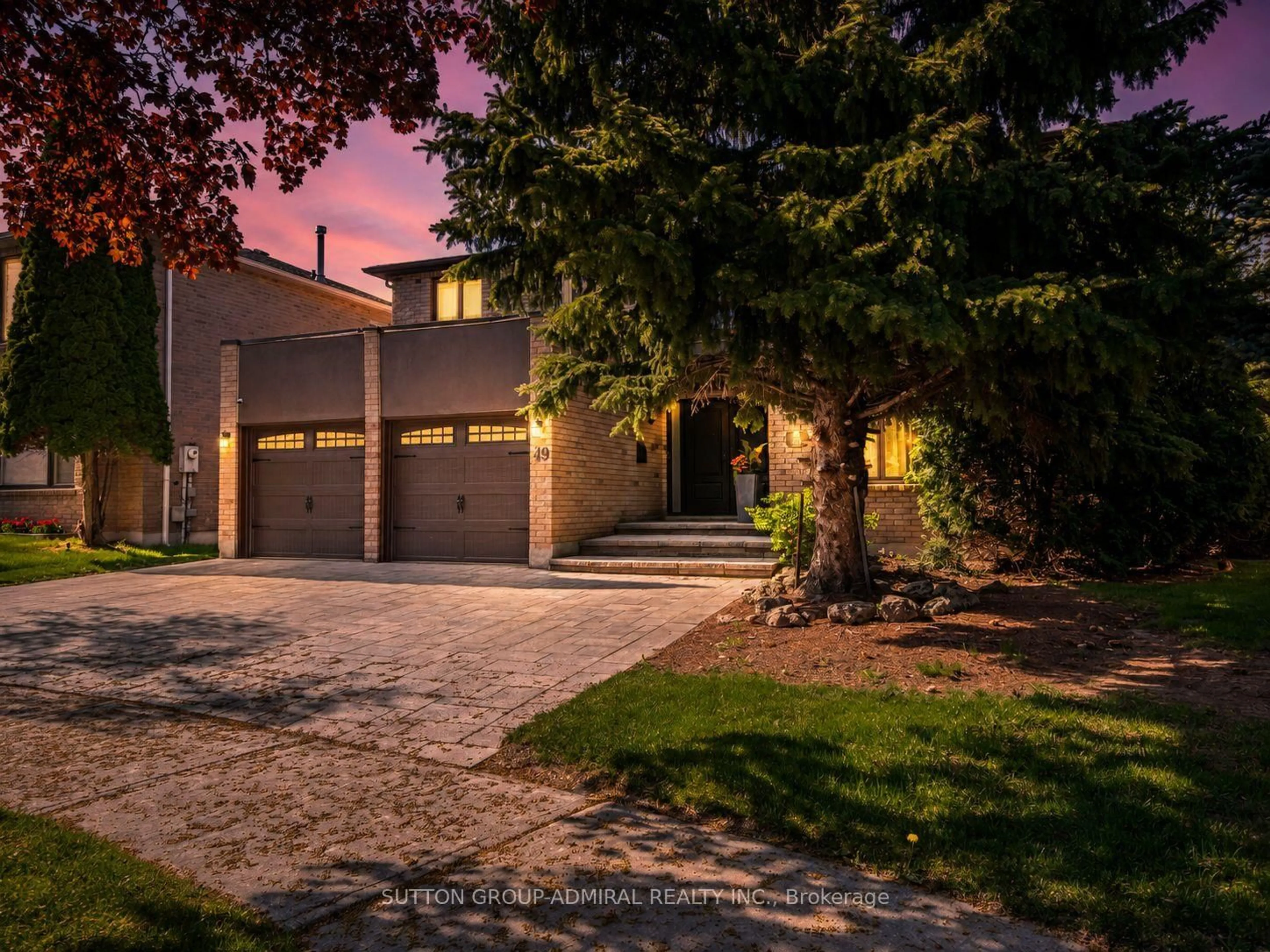 Home with brick exterior material, street for 49 Miriam Cres, Richmond Hill Ontario L4B 2P8