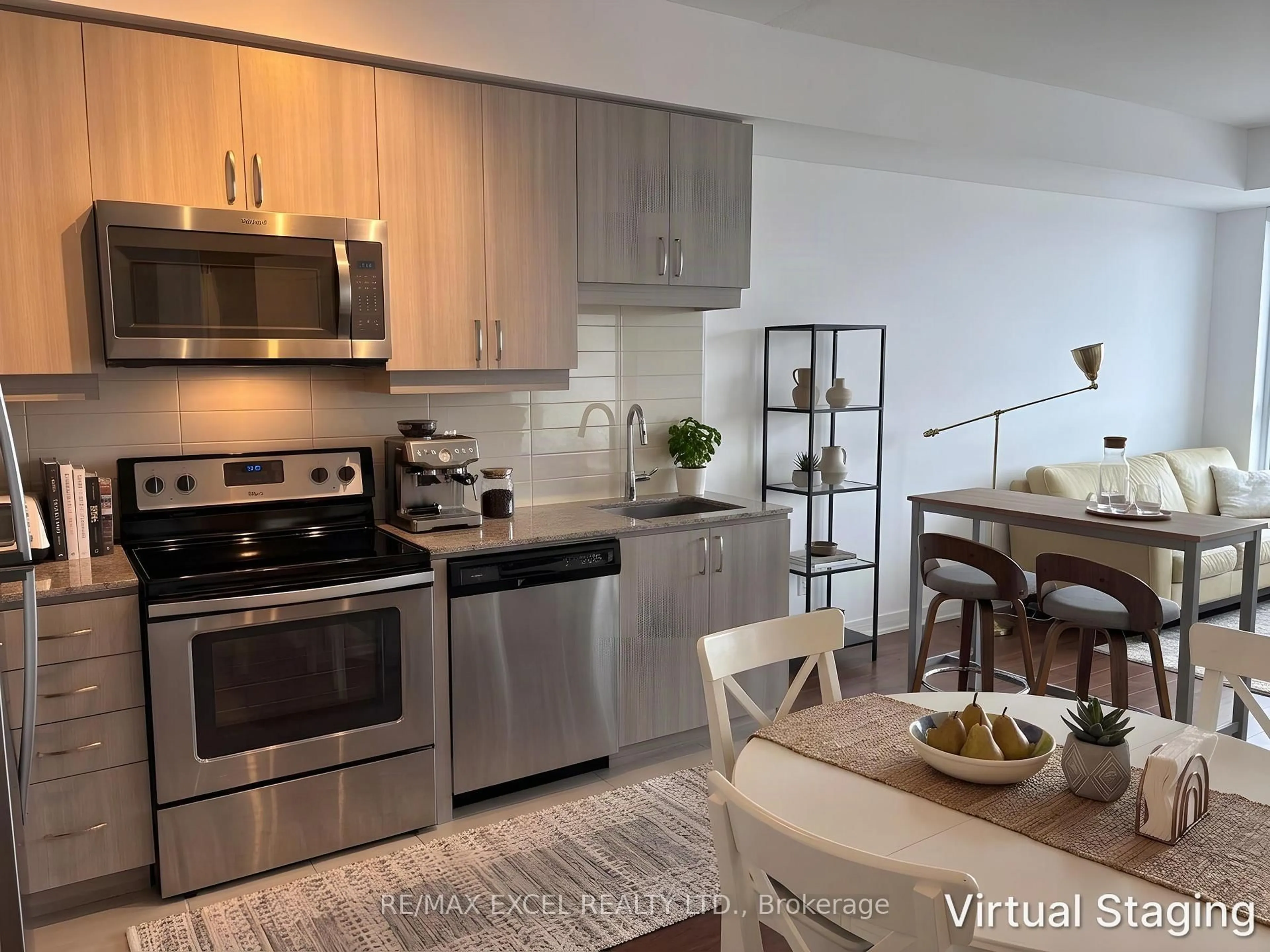 Open concept kitchen, unknown for 9201 Yonge St #2304, Richmond Hill Ontario L4C 1H9