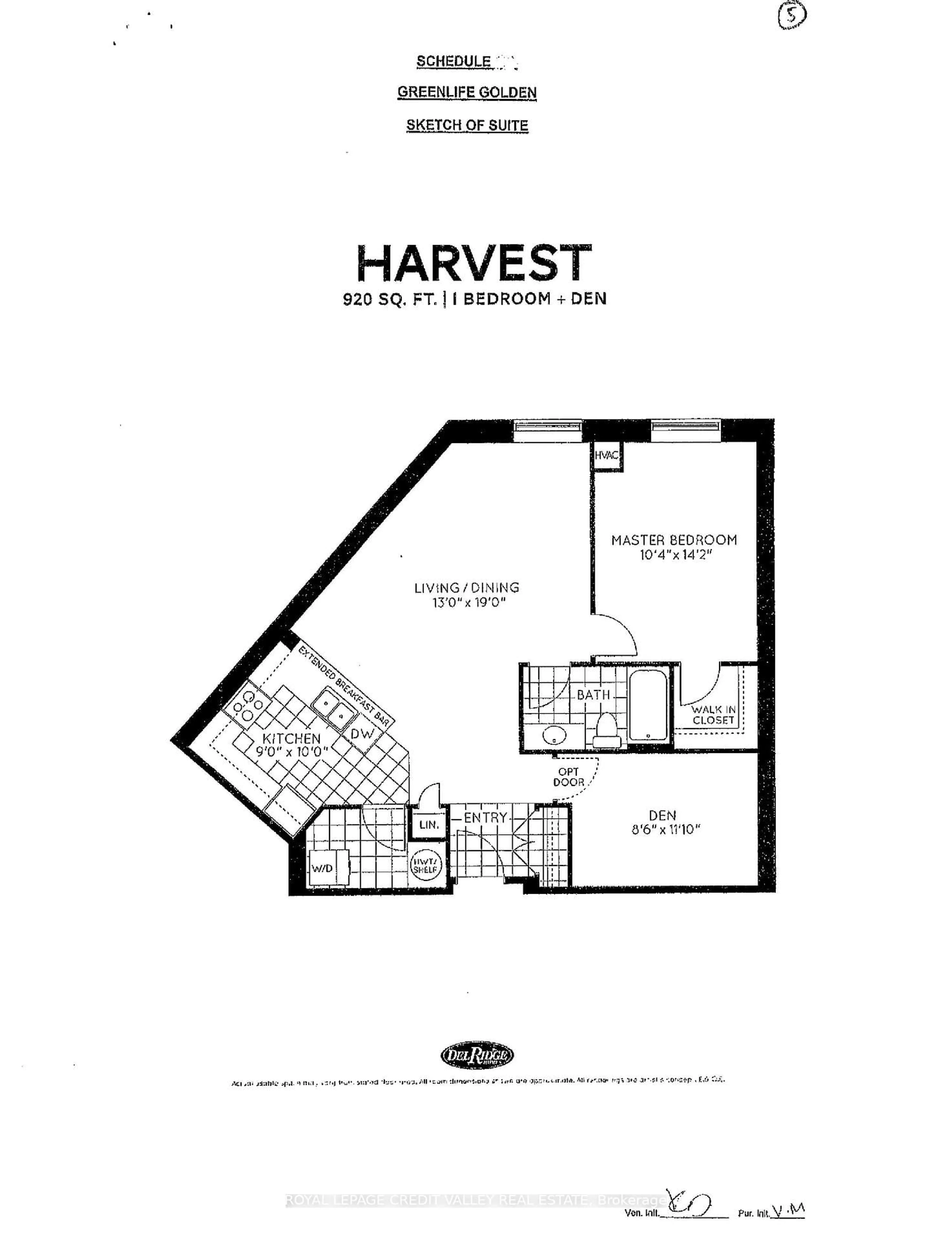 Floor plan for 7400 Markham Rd #510, Markham Ontario L3S 0C5