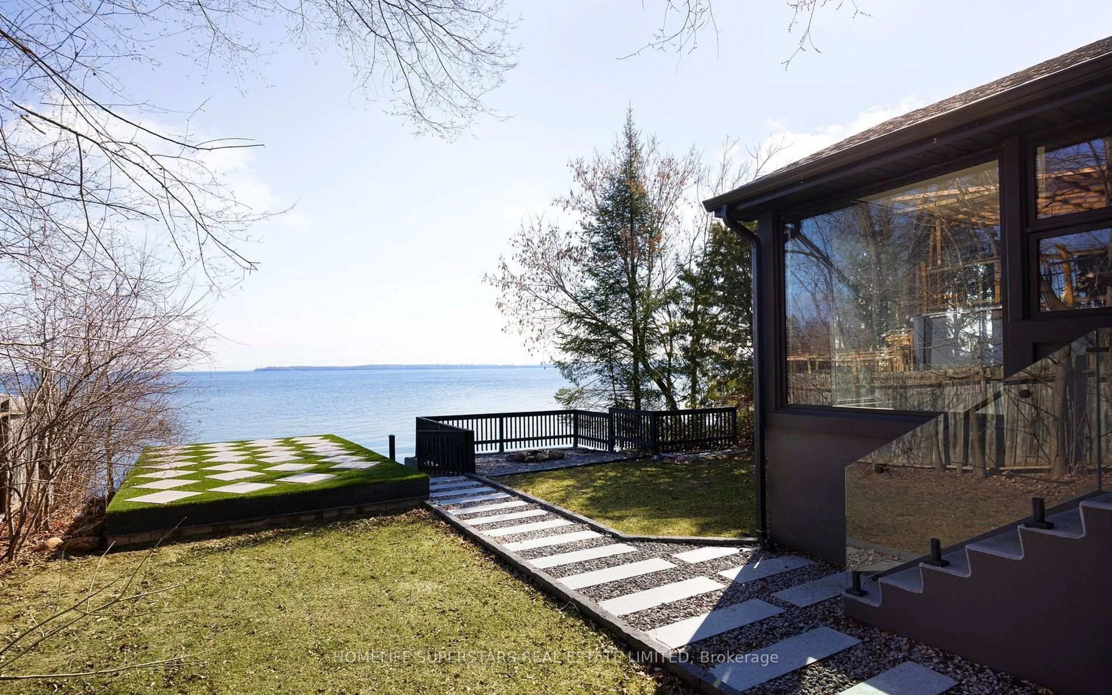 Patio, water/lake/river/ocean view for 627 Lakelands Ave, Innisfil Ontario L9S 4E5