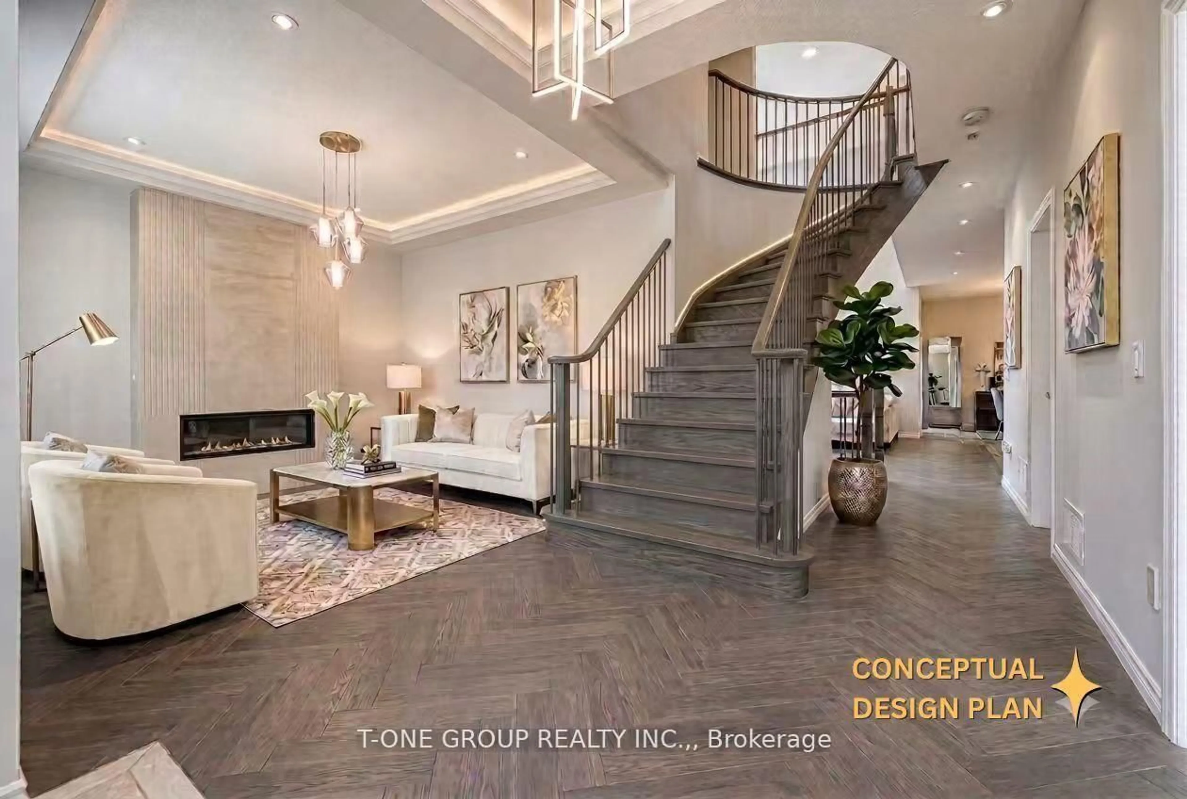 Indoor foyer for 24 Port Rush Tr, Markham Ontario L6C 2A1
