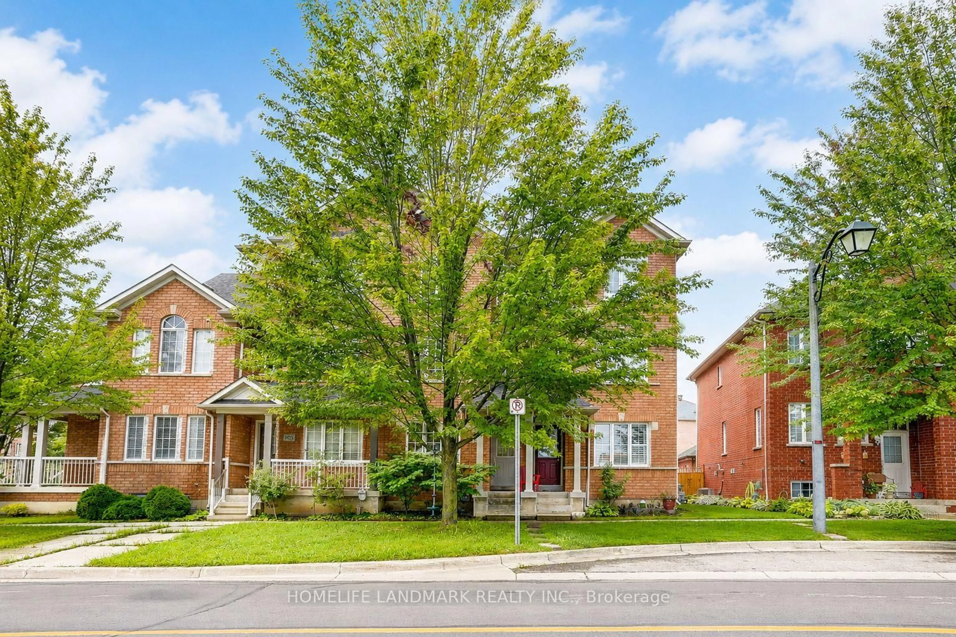 Home with brick exterior material, street for 403 White's Hill Ave, Markham Ontario L6B 0J5