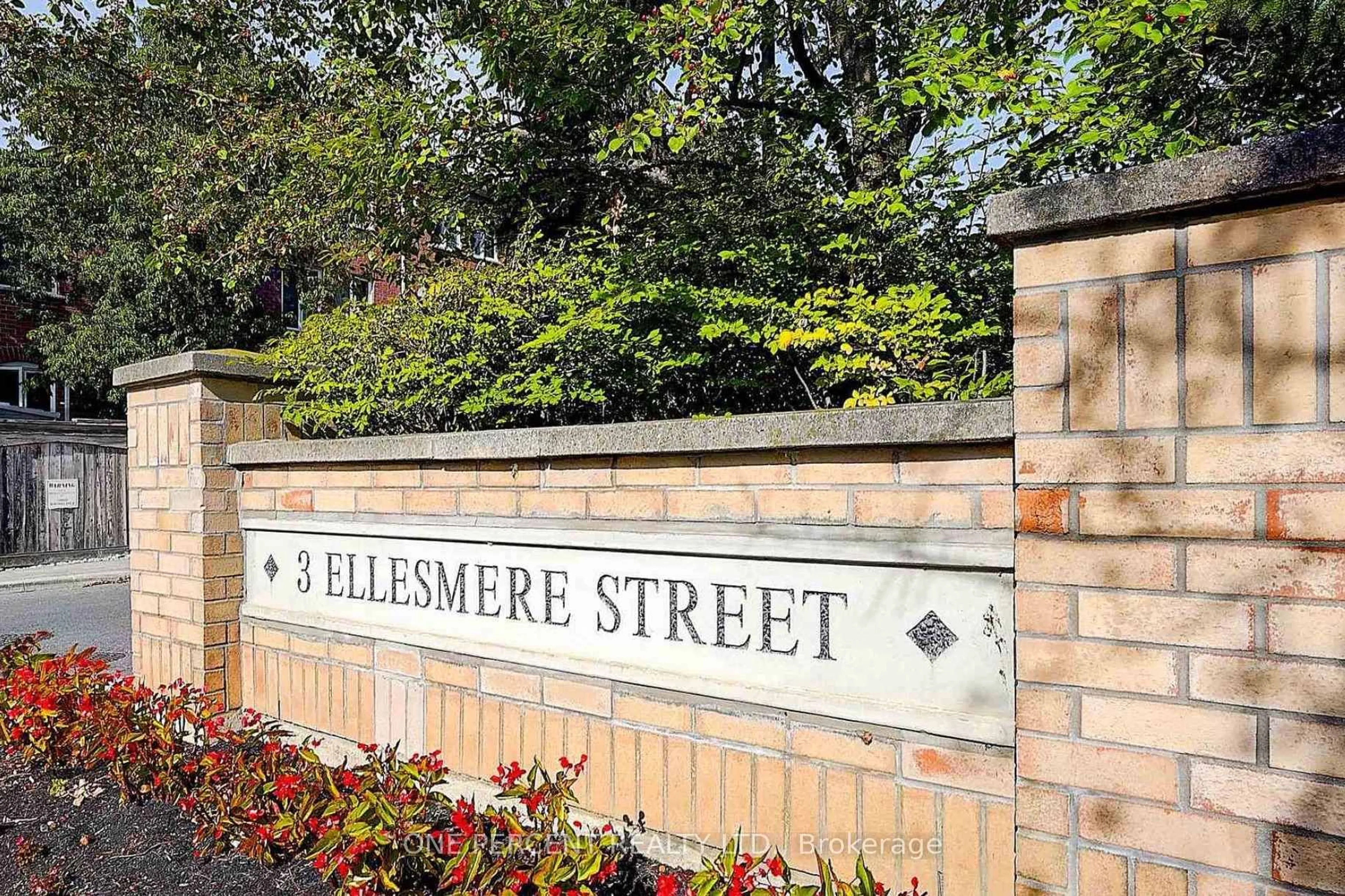 Home with brick exterior material, street for 3 Ellesmere St #607, Richmond Hill Ontario L4B 4N2