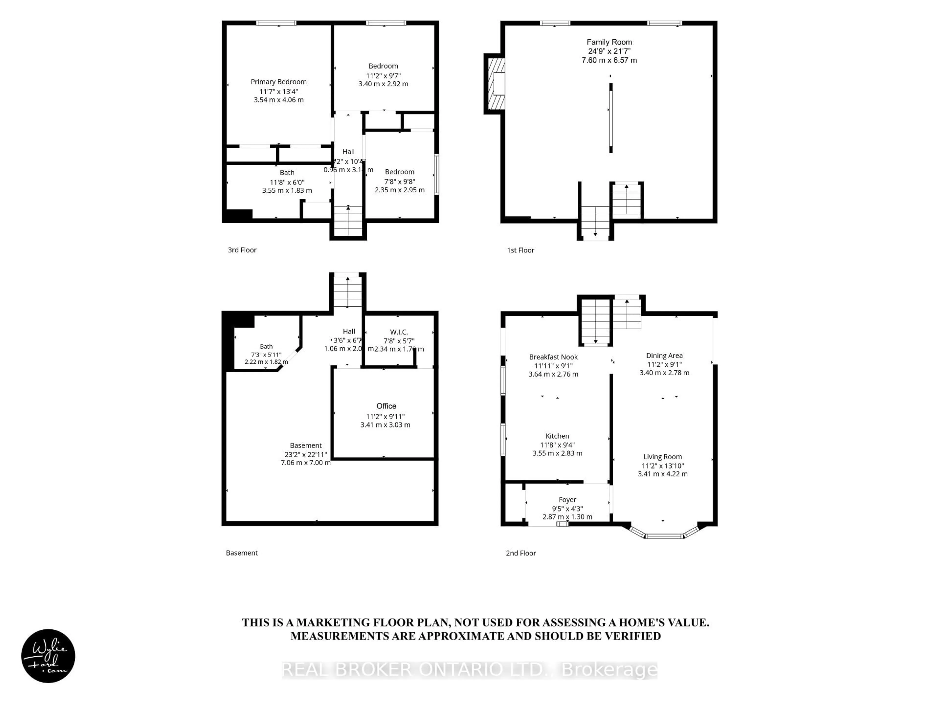 Floor plan for 128 Olive St, East Gwillimbury Ontario L9N 1M2
