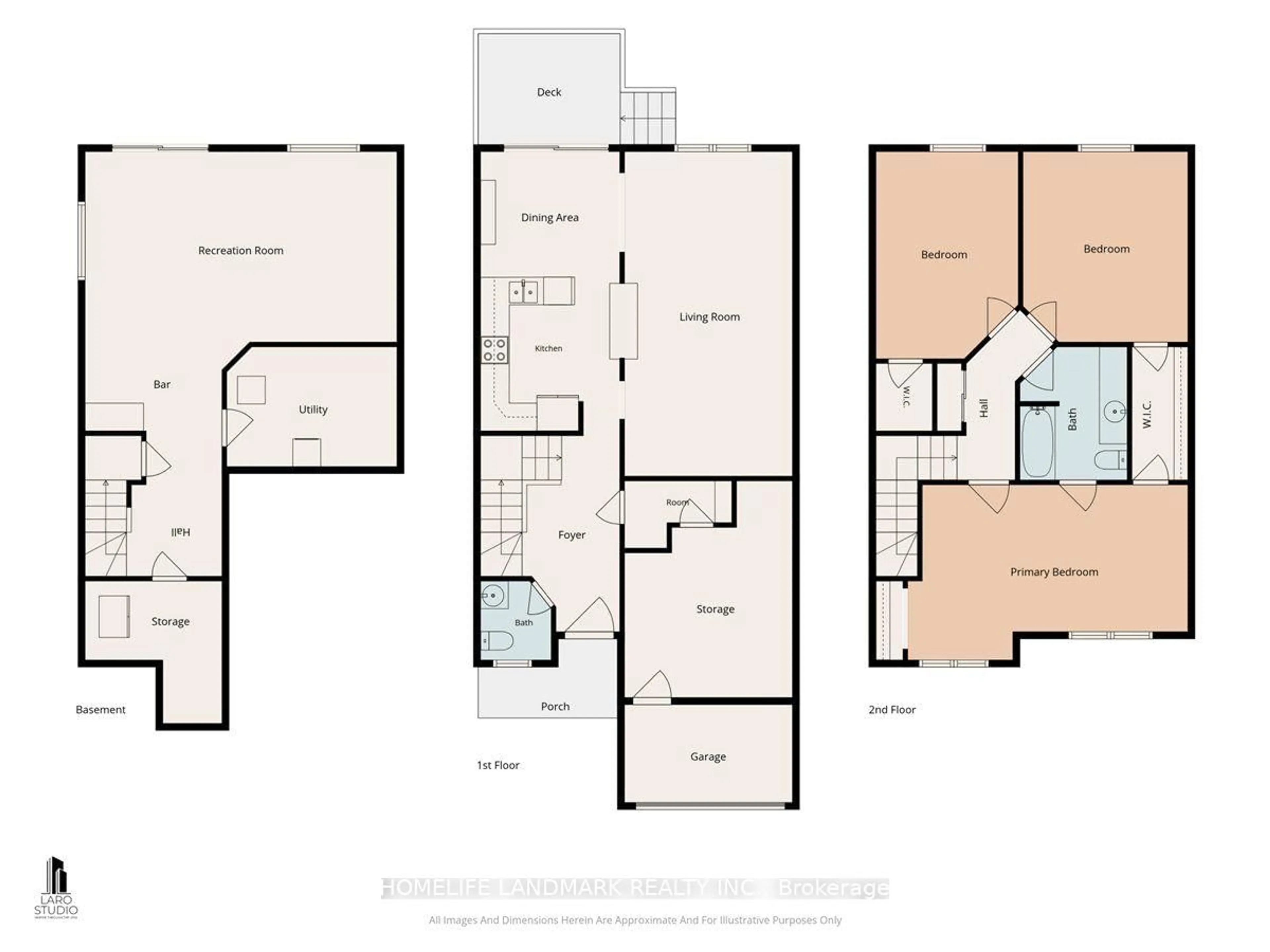 Floor plan for 101 Noble Dr, Bradford West Gwillimbury Ontario L3Z 3B5