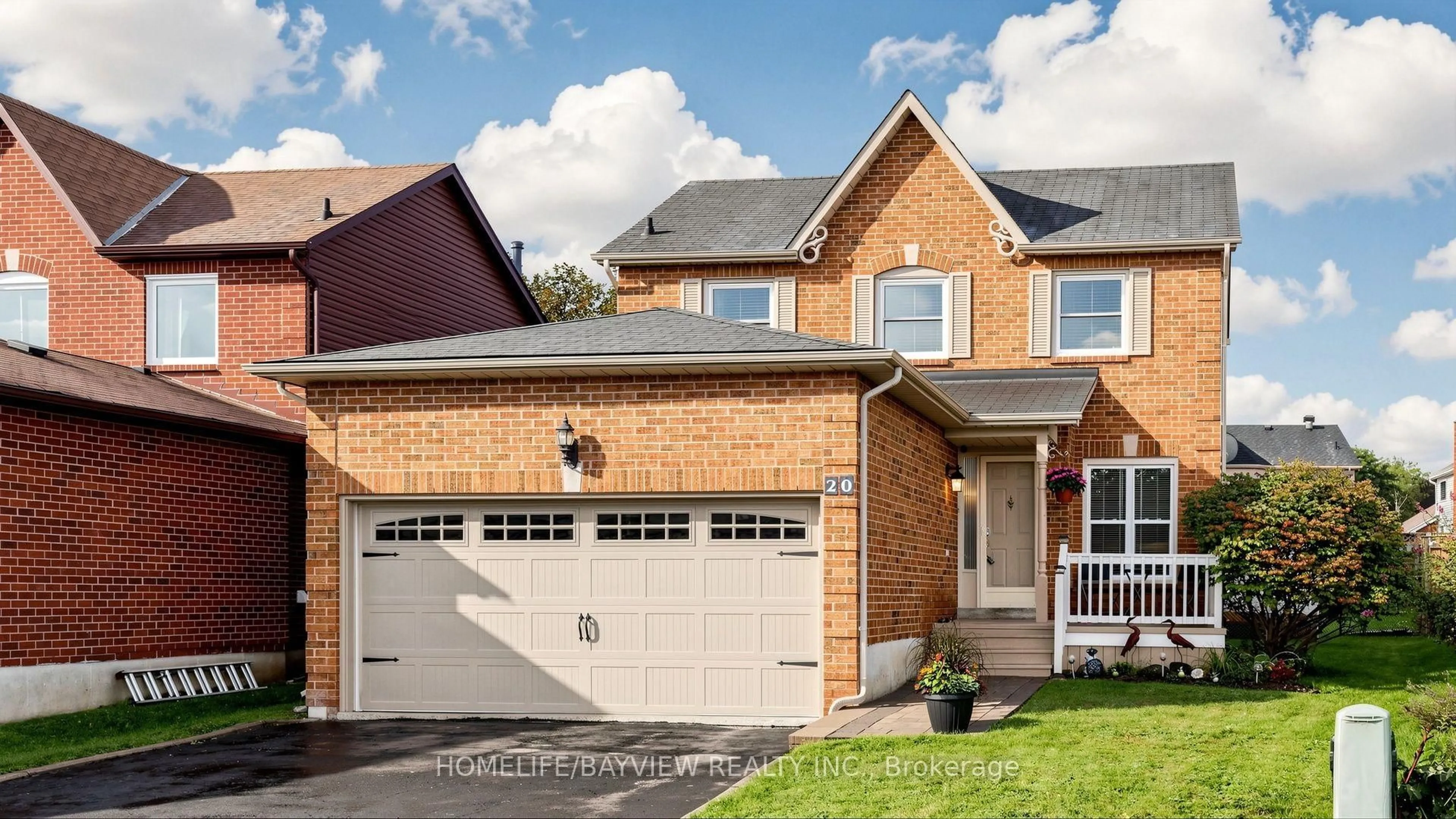 Home with brick exterior material, street for 20 Doon Cres, Georgina Ontario L4P 3P8