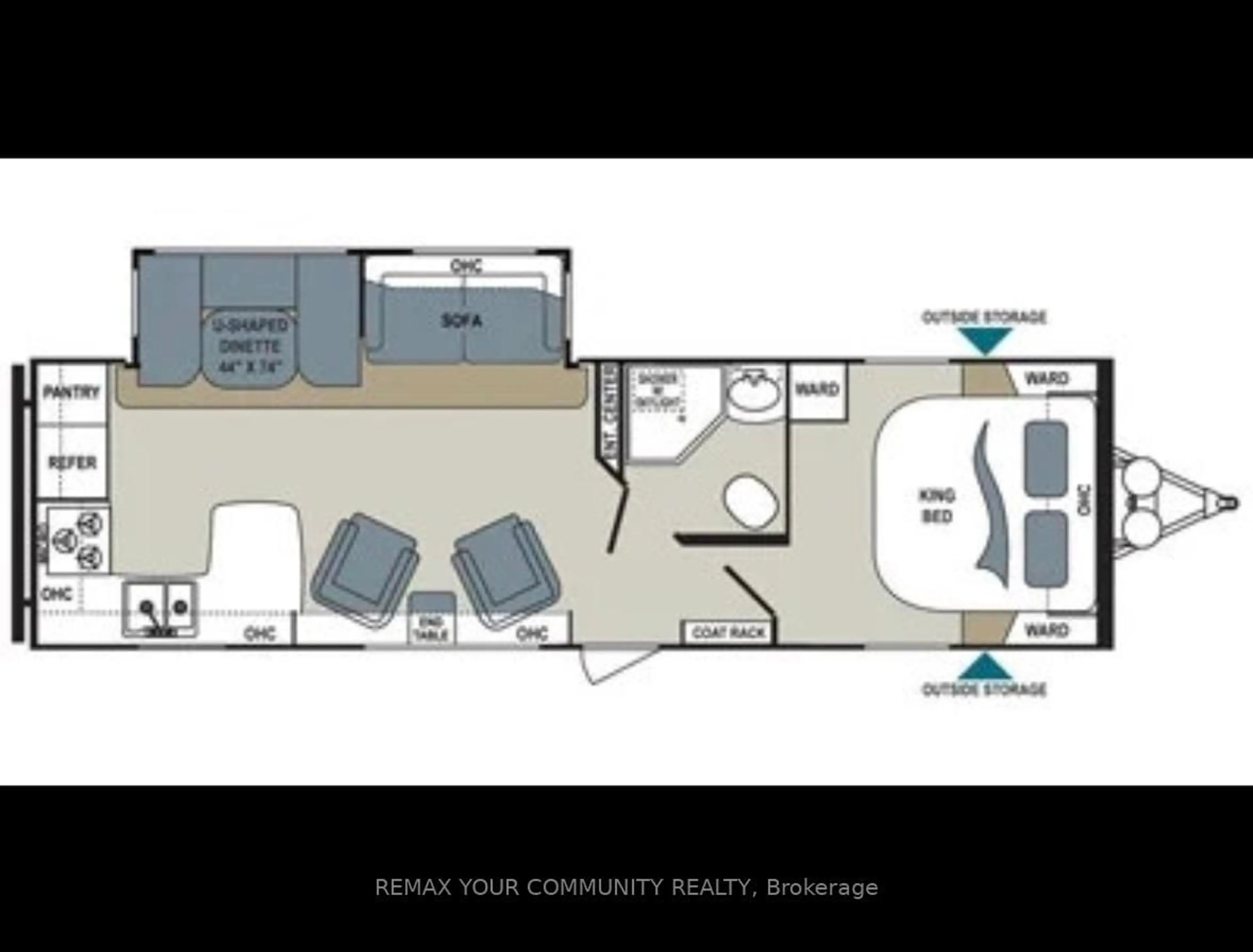 Floor plan for 285 Crydernams Sdrd #112, Georgina Ontario L0E 1A0