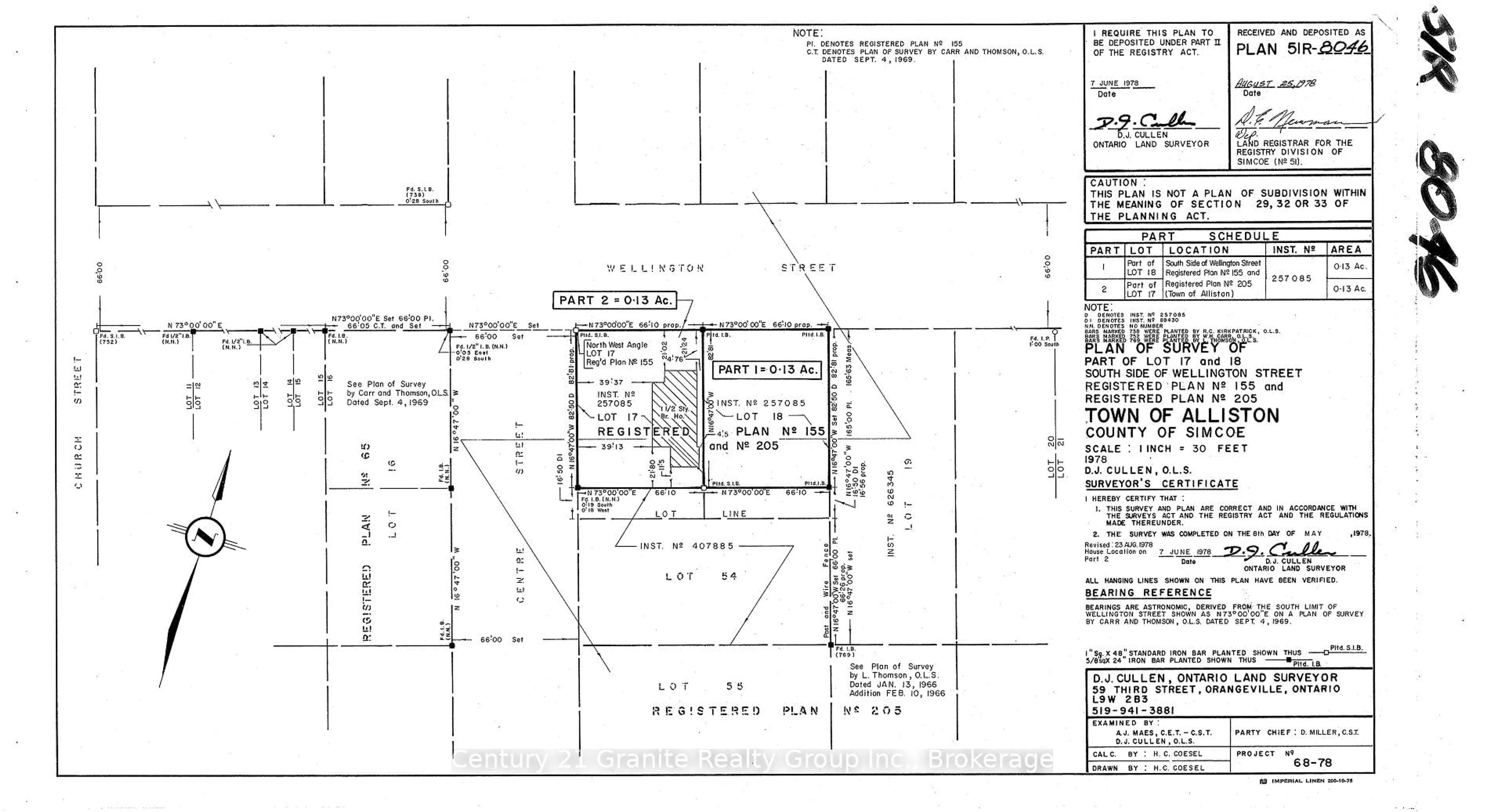 Floor plan for 55 Wellington St, New Tecumseth Ontario L9R 1G8