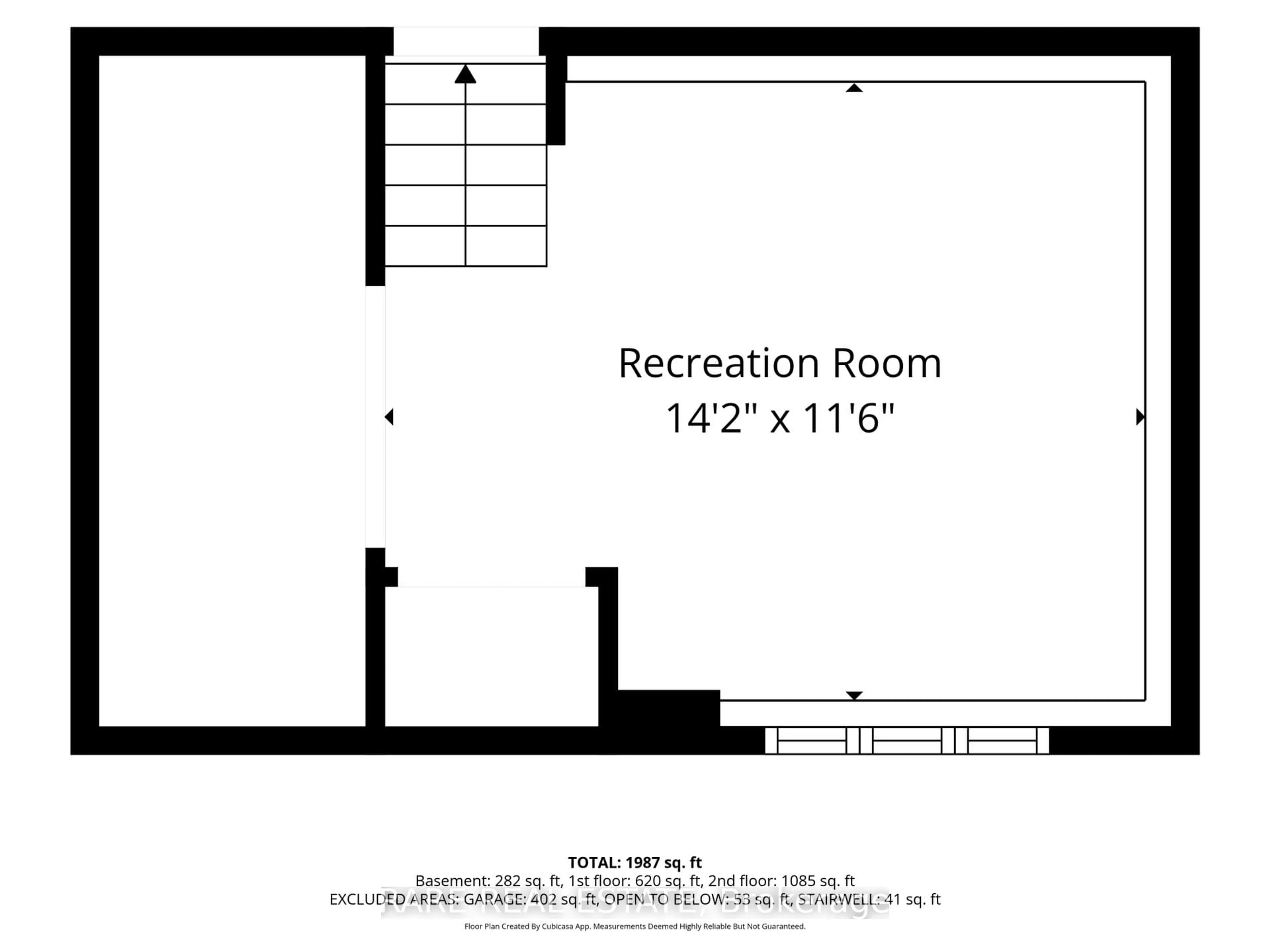 Floor plan for 42 Michael St, Essa Ontario L0M 1B5