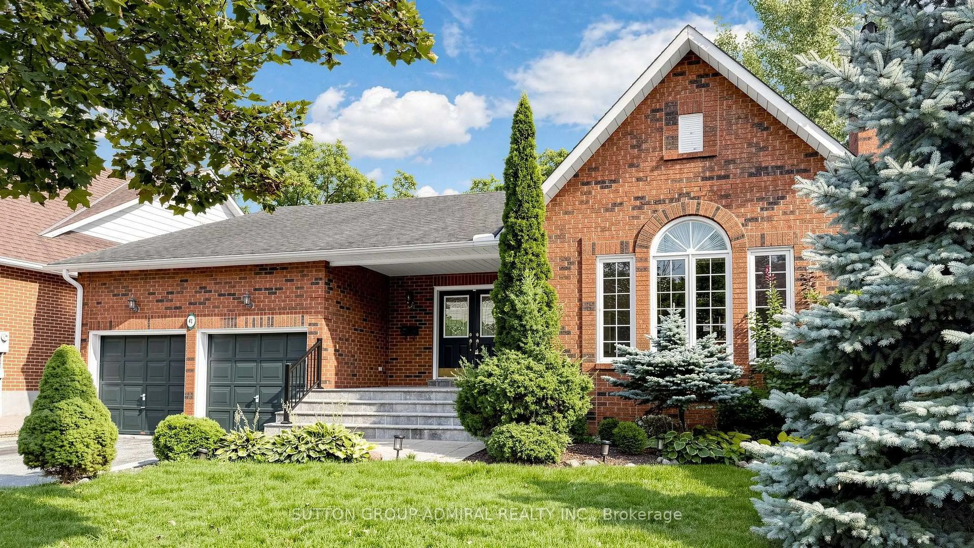 Home with brick exterior material, street for 41 Captain Armstrong Lane, Markham Ontario L3P 3E1