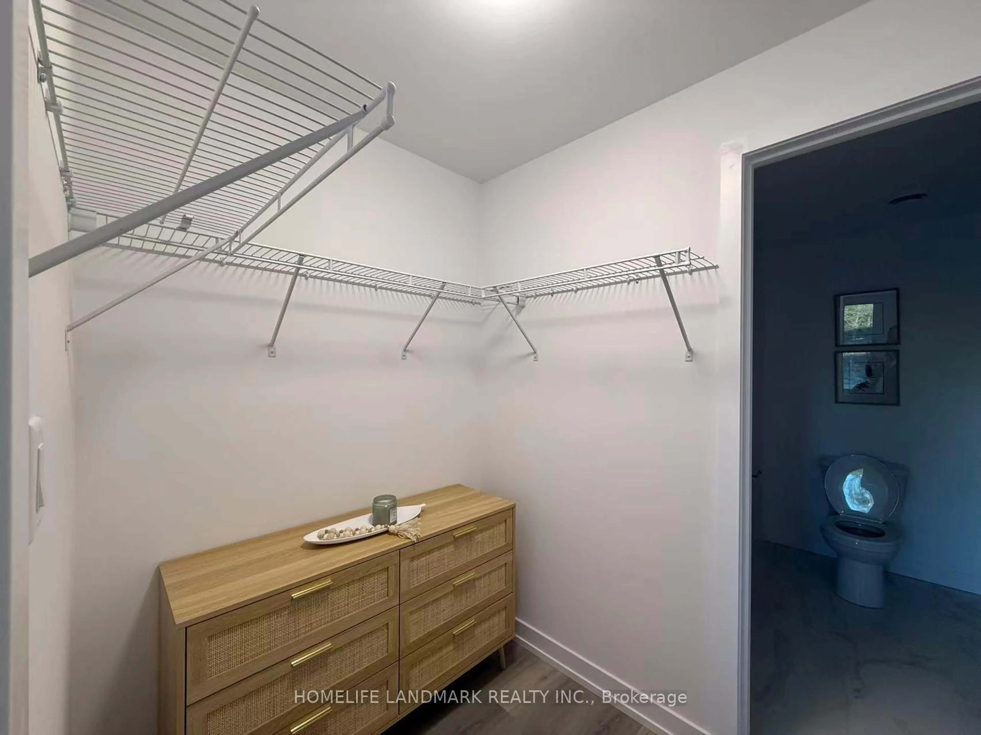 Storage room or clothes room or walk-in closet for 51 Jefferson Sdrd #110, Richmond Hill Ontario L4E 1M1