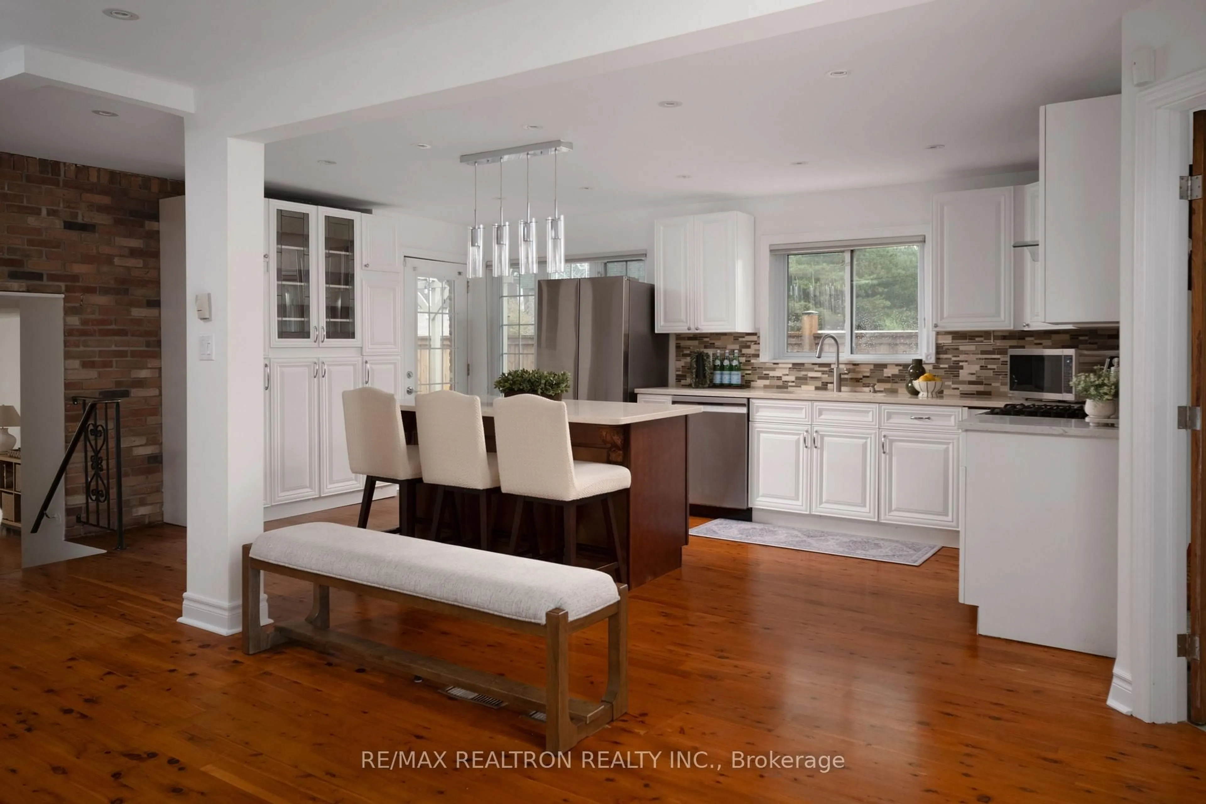 Open concept kitchen, unknown for 132 Morgan Ave, Markham Ontario L3T 1R7