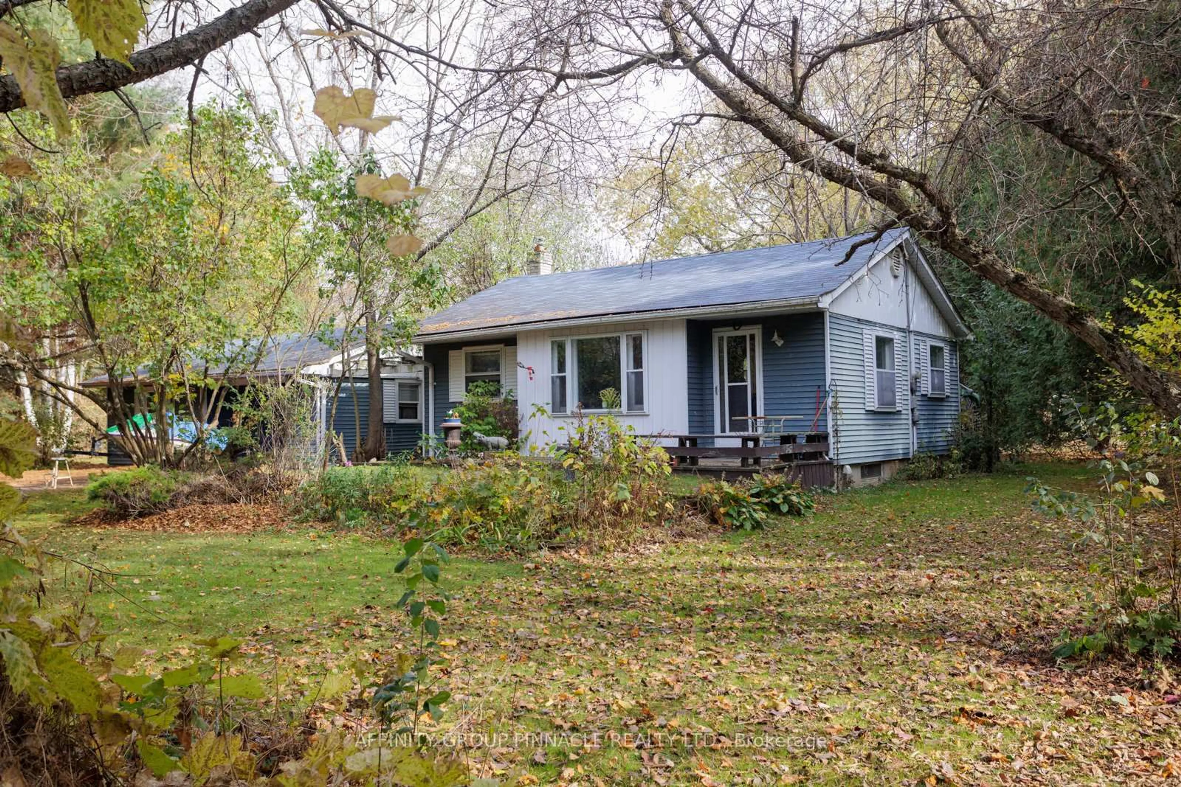 A pic from outside/outdoor area/front of a property/back of a property/a pic from drone, street for 81 Cedar Beach Rd, Brock Ontario L0K 1A0