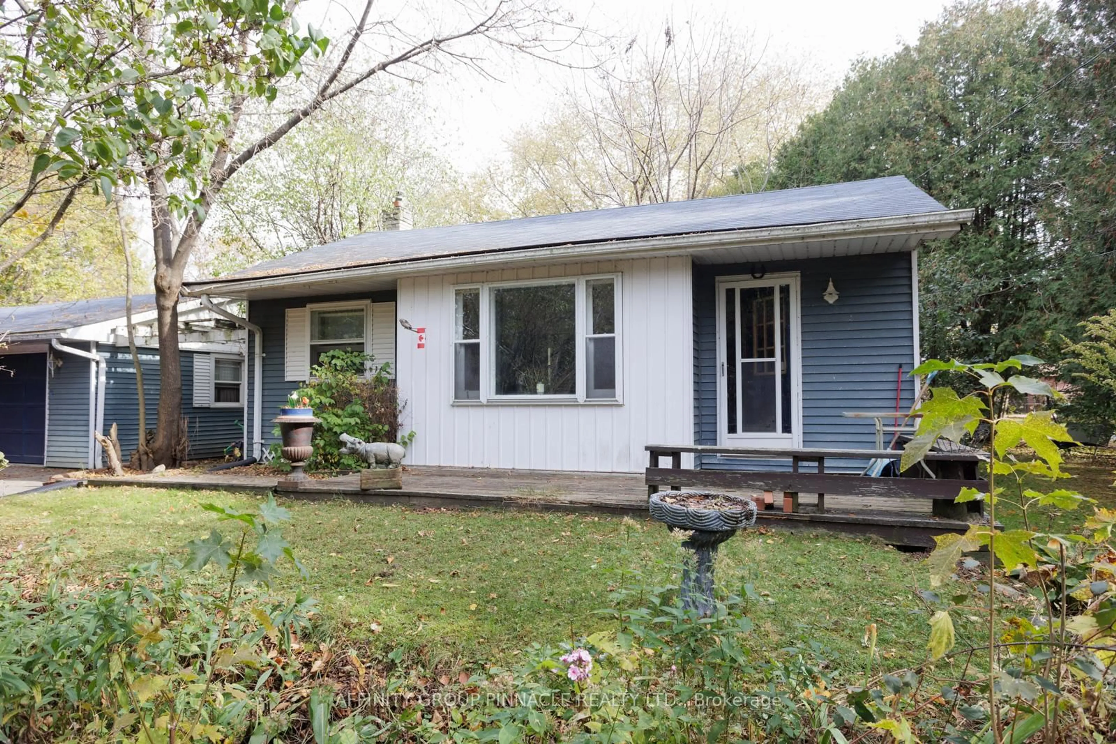 Home with vinyl exterior material, street for 81 Cedar Beach Rd, Brock Ontario L0K 1A0