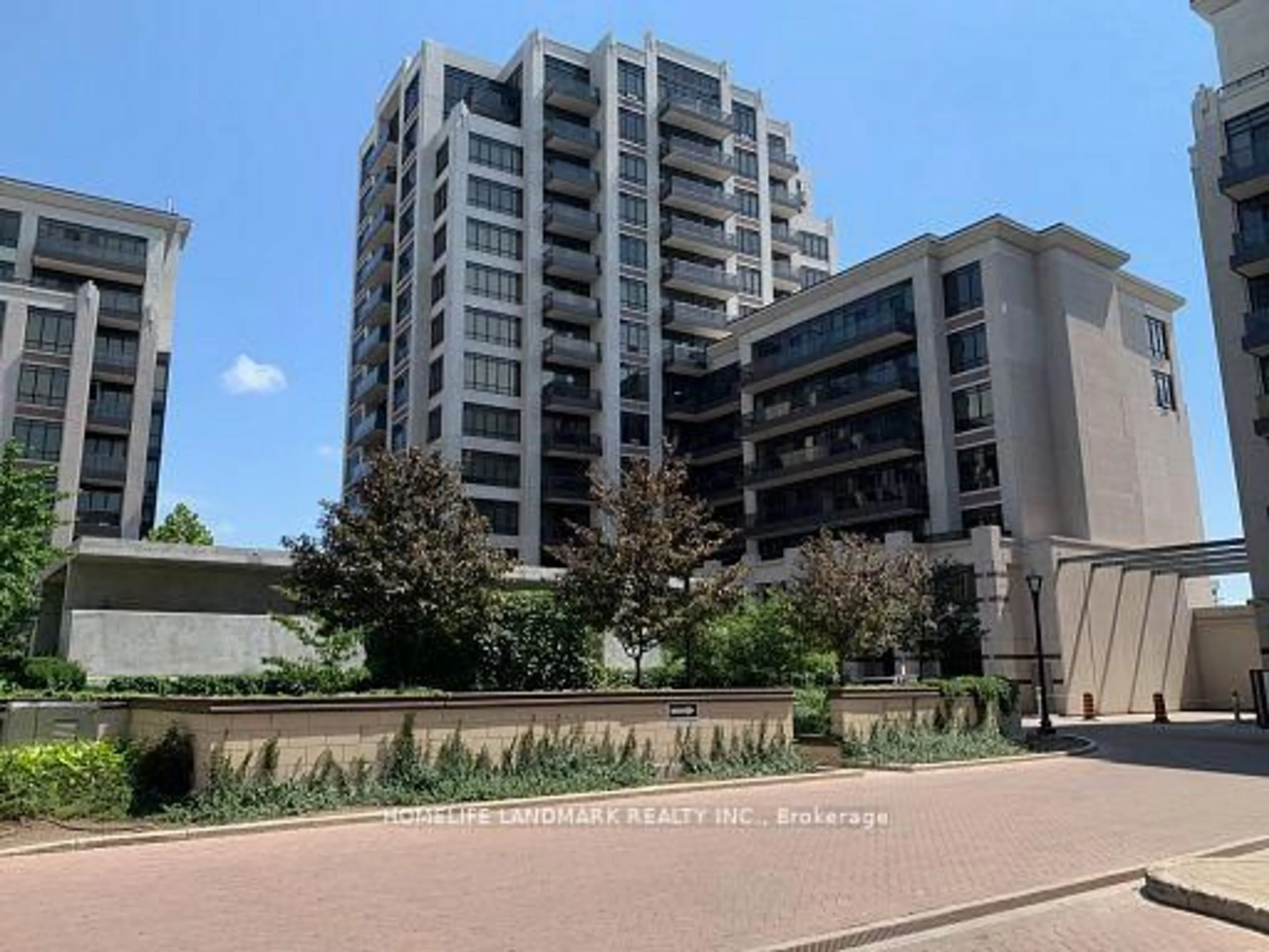 A pic from outside/outdoor area/front of a property/back of a property/a pic from drone, city buildings view from balcony for 33 Clegg Rd #1102, Markham Ontario L6G 0G6