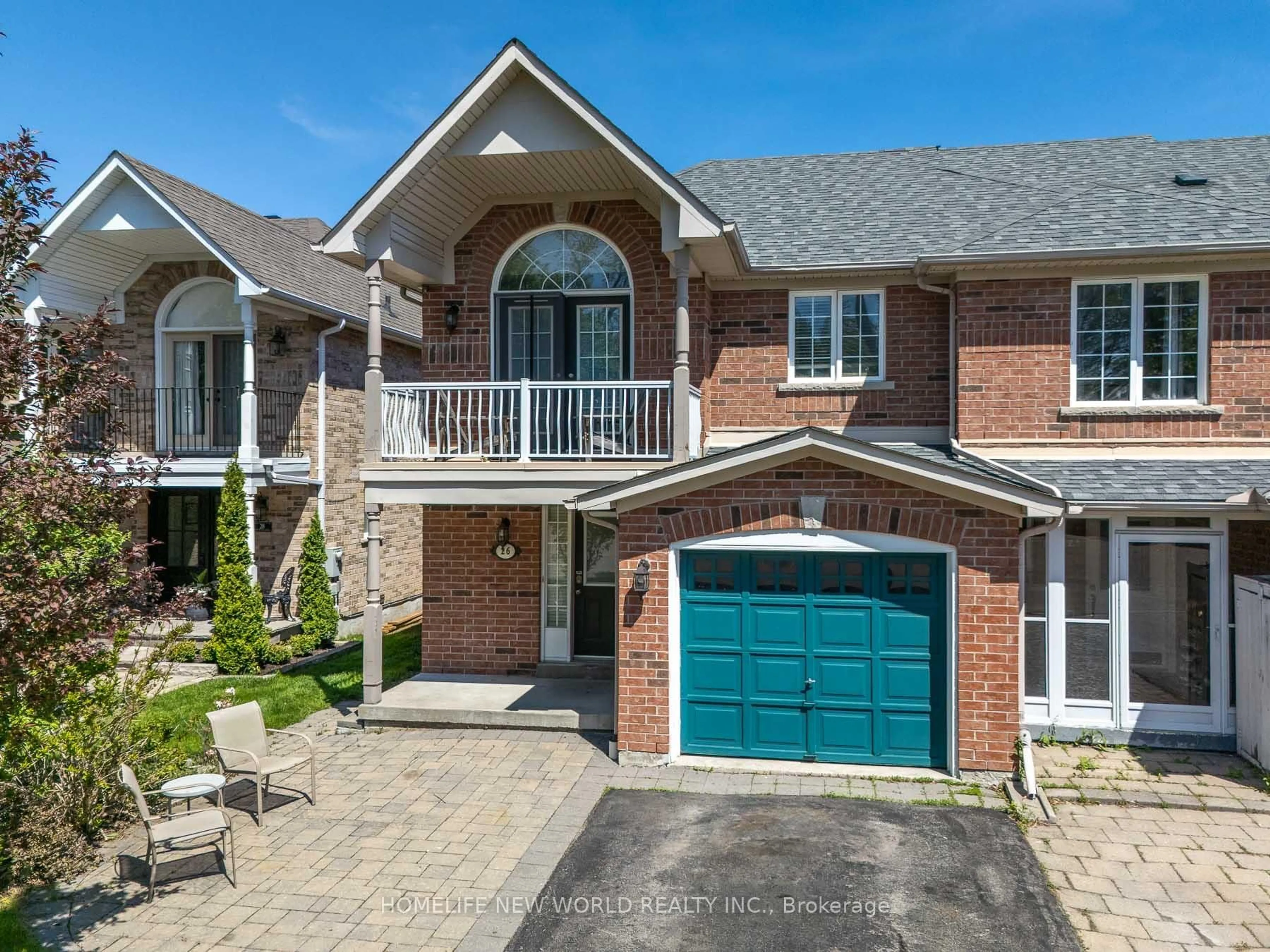 Home with brick exterior material, street for 26 Cape Breton Crt, Richmond Hill Ontario L4E 3W4