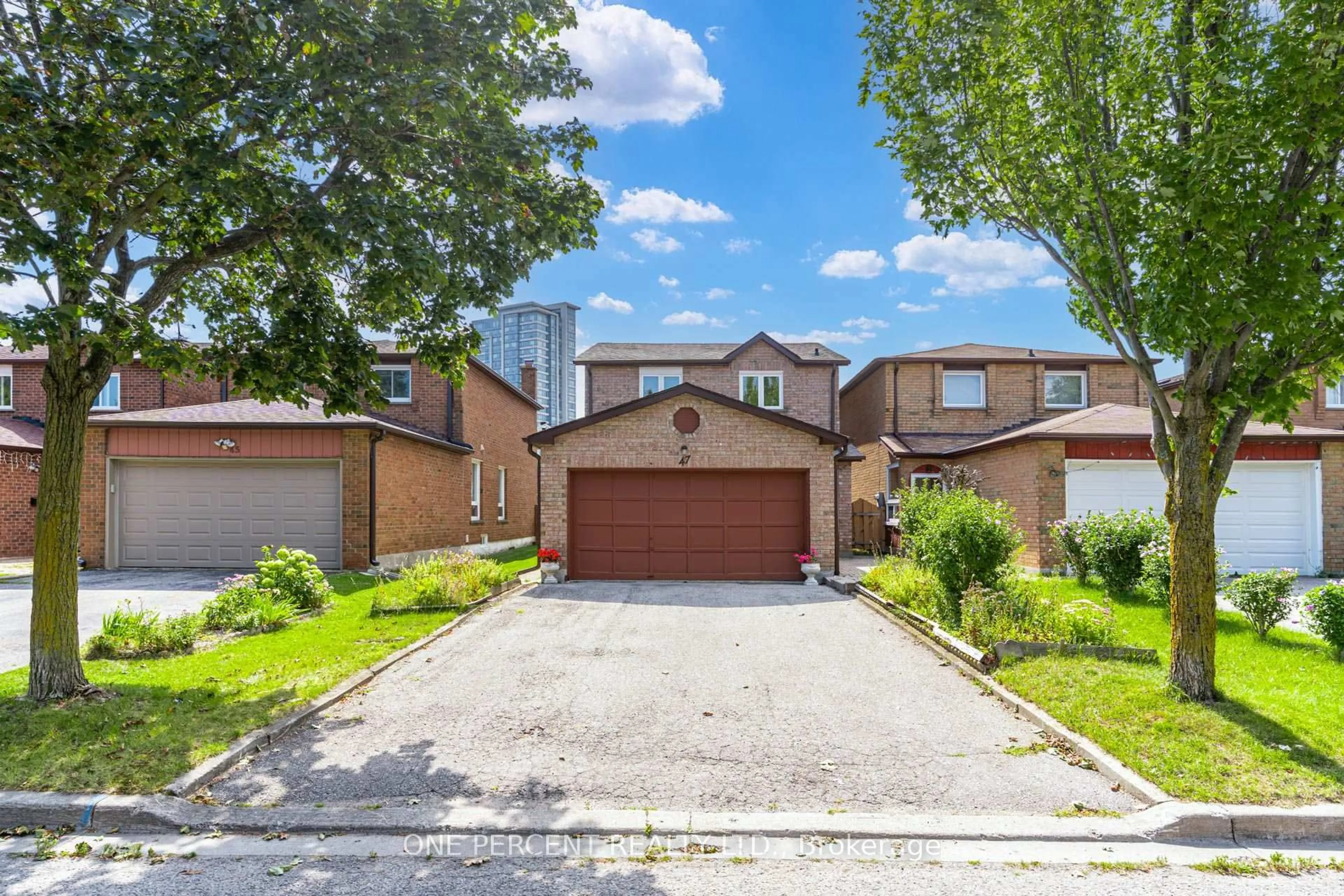 Home with brick exterior material, street for 47 Hendon Rd, Markham Ontario L3R 6Z7