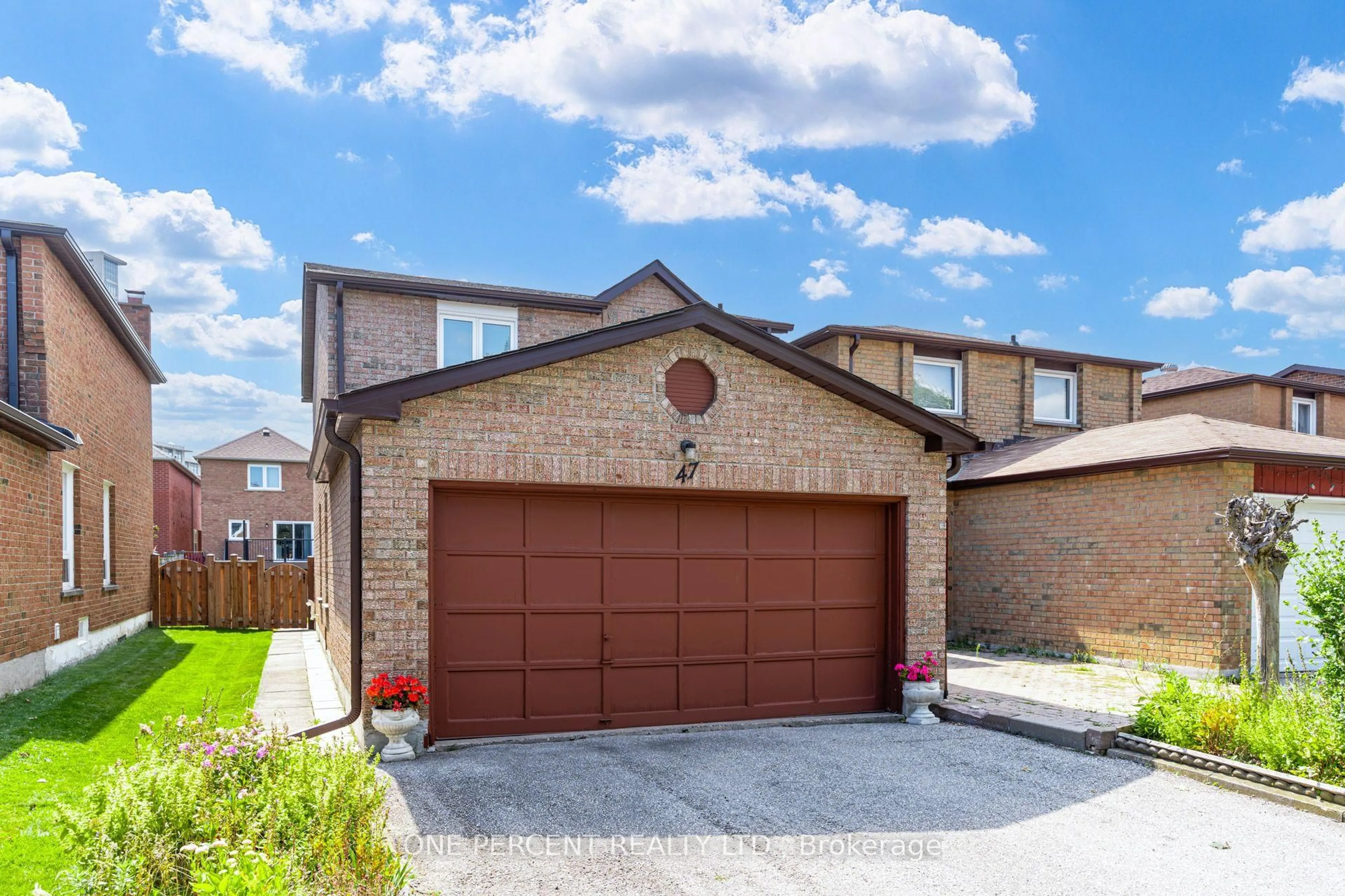 Home with brick exterior material, street for 47 Hendon Rd, Markham Ontario L3R 6Z7