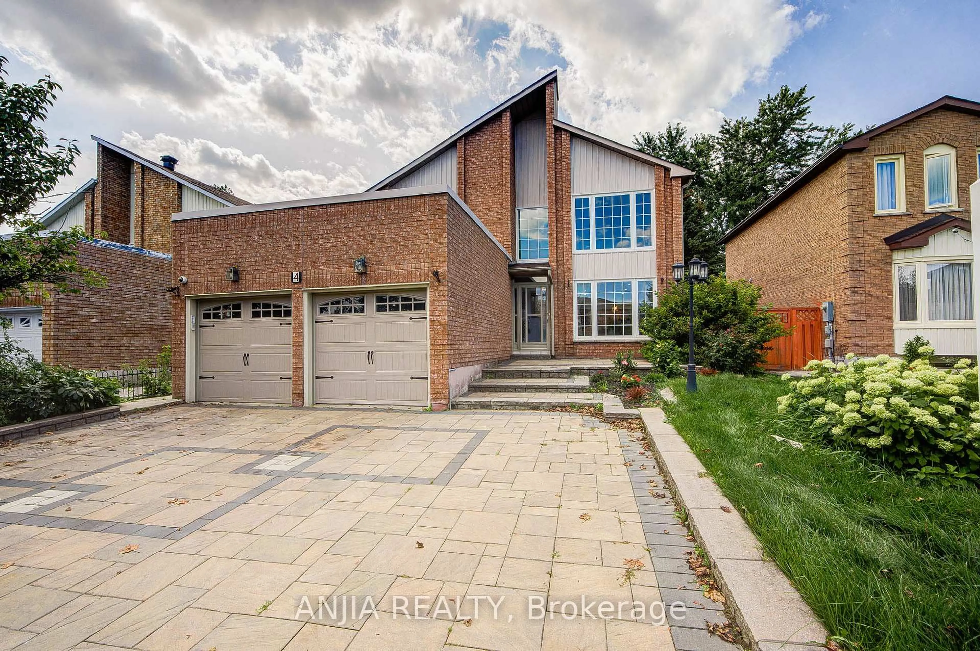 Home with brick exterior material, street for 4 Townley Ave, Markham Ontario L3S 1C9