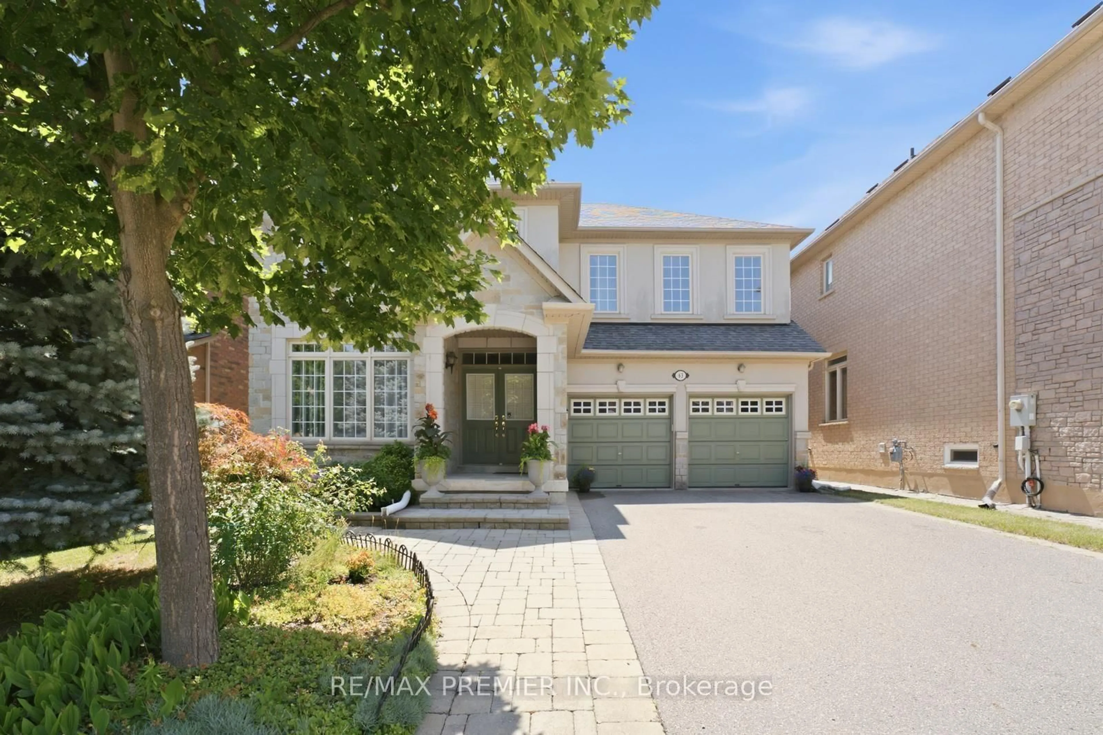 Home with brick exterior material, street for 63 Summeridge Dr, Vaughan Ontario L4J 8T3