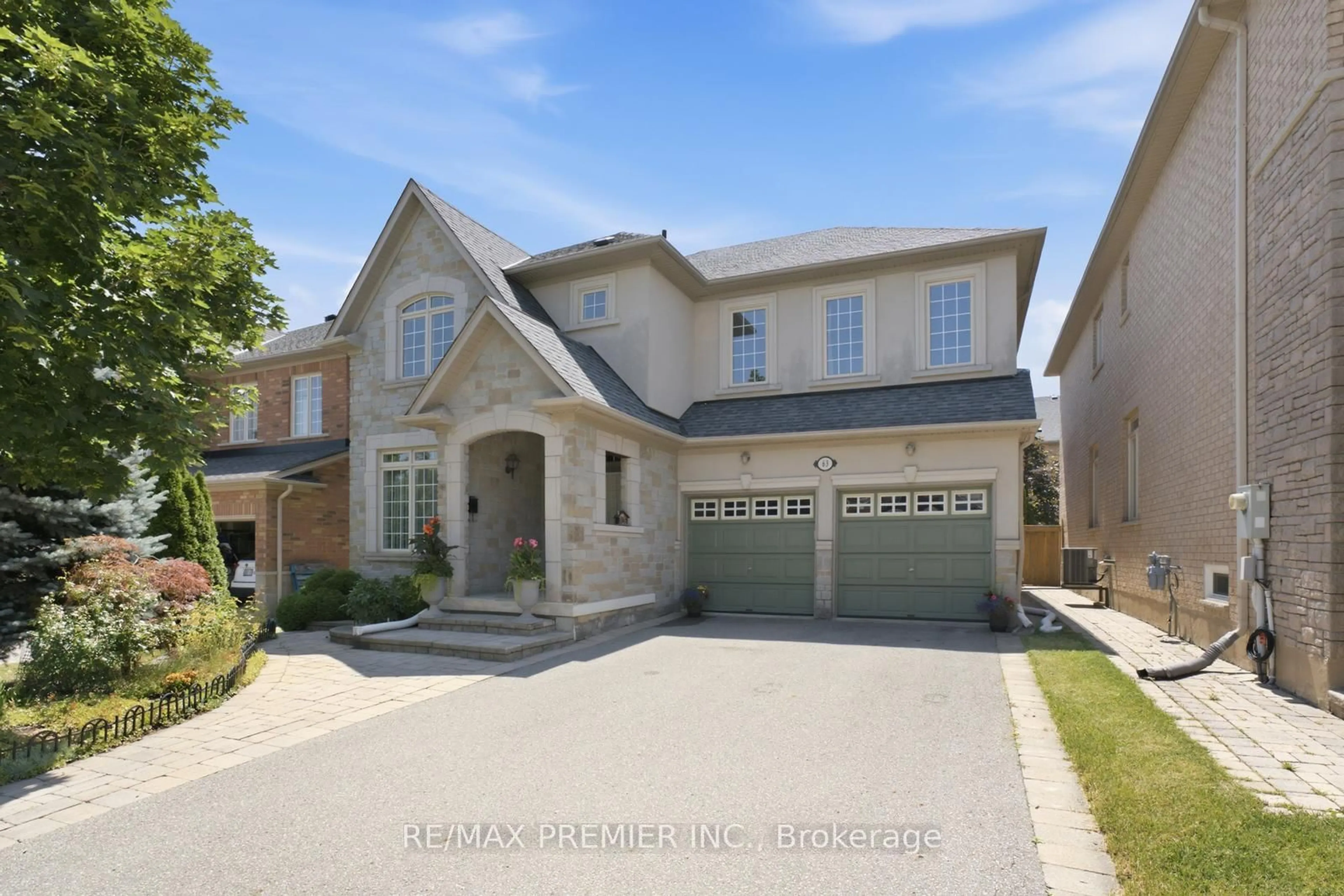 Home with brick exterior material, street for 63 Summeridge Dr, Vaughan Ontario L4J 8T3