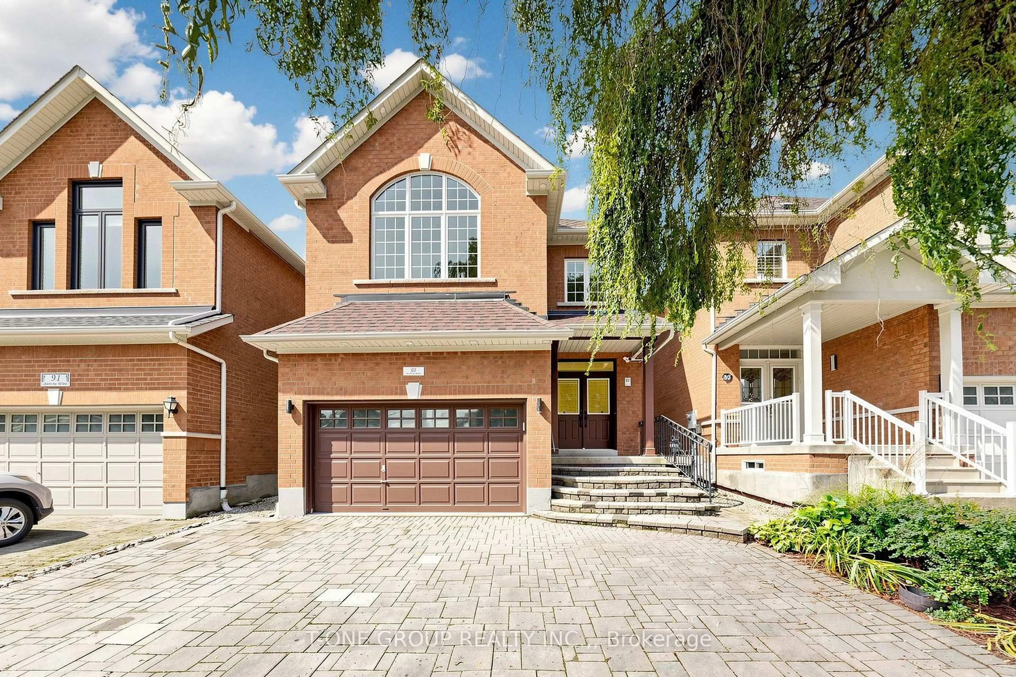 Home with brick exterior material, street for 87 Serene Way, Vaughan Ontario L4J 9A2