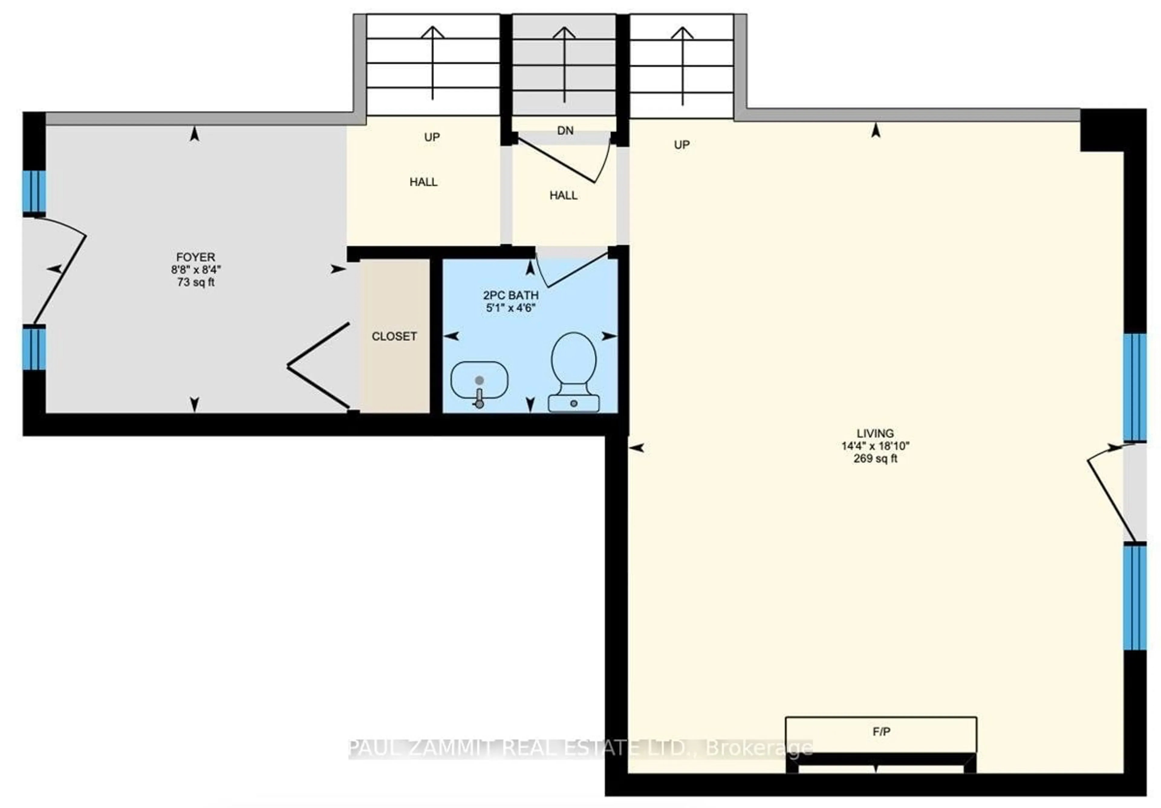 Floor plan for 67 Dawn Hill Tr, Markham Ontario L3T 3B1