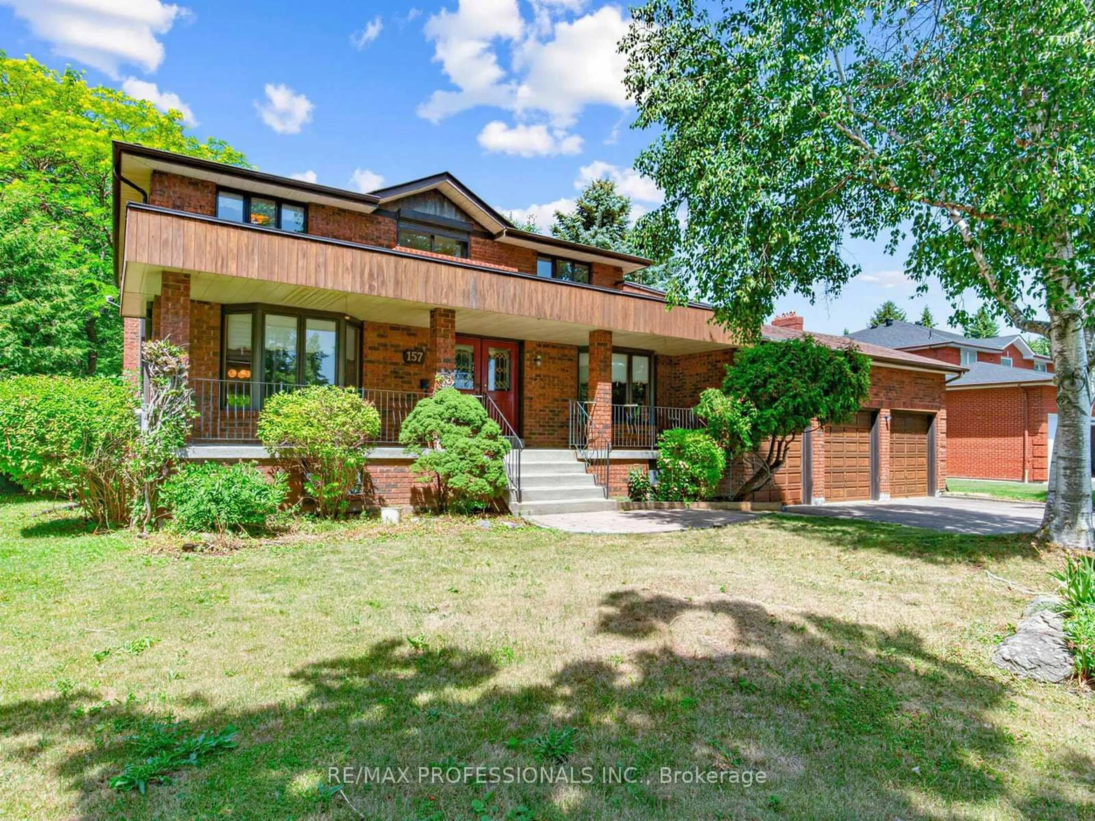 Home with brick exterior material, street for 157 Coon's Rd, Richmond Hill Ontario L4E 2P7