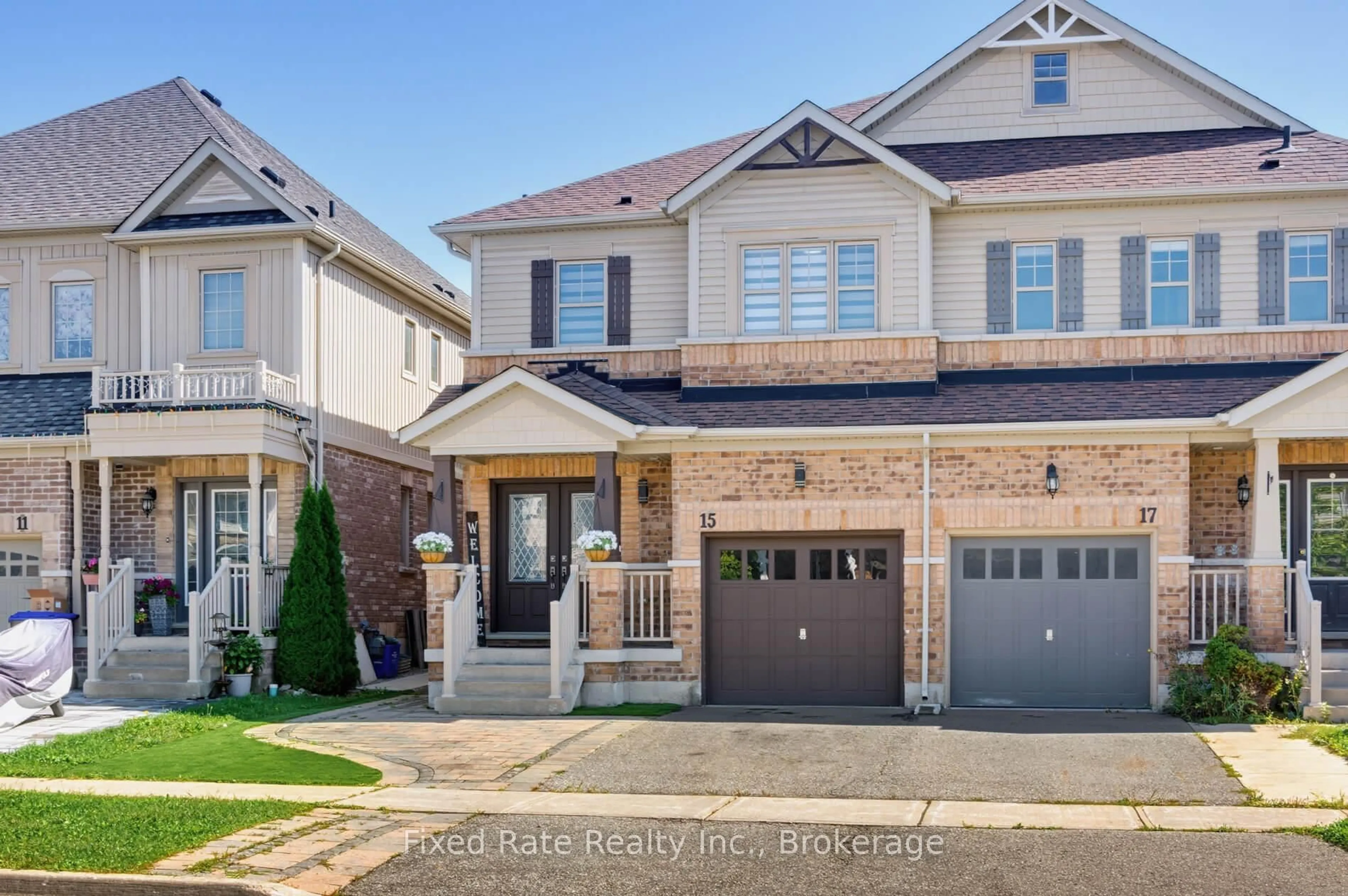 Home with brick exterior material, street for 15 Hoard Ave, New Tecumseth Ontario L9R 0M4