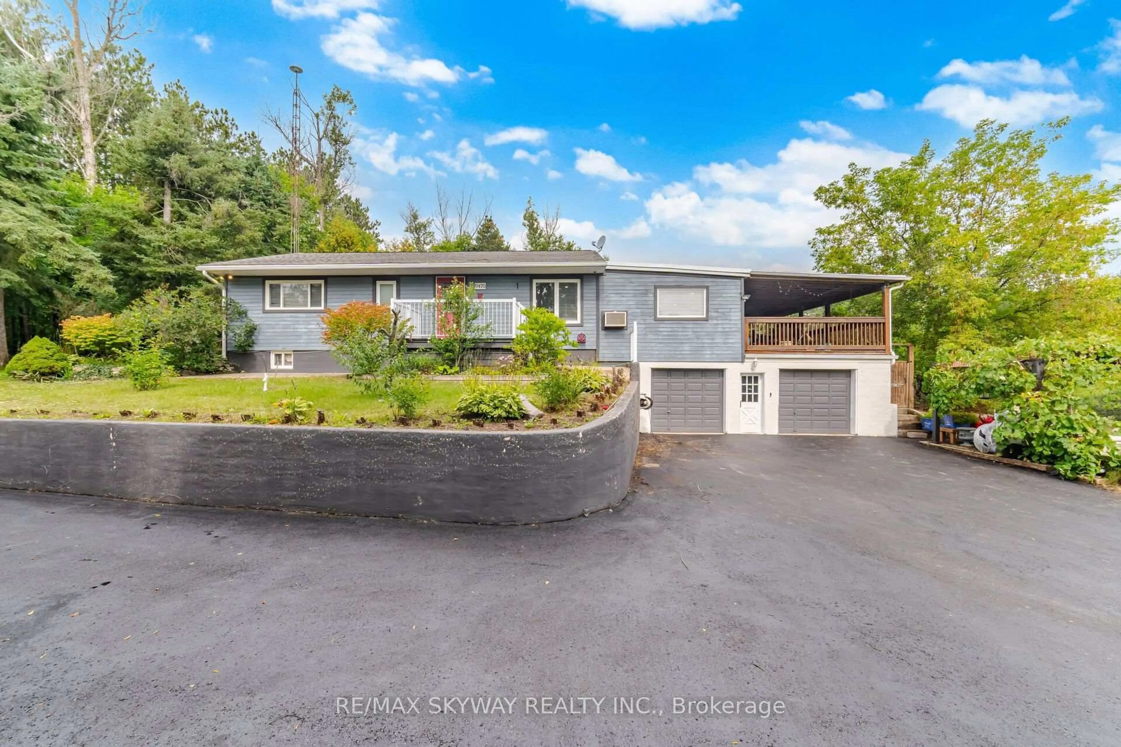A pic from outside/outdoor area/front of a property/back of a property/a pic from drone, street for 9476 Highway 9, Adjala-Tosorontio Ontario L0G 1W0