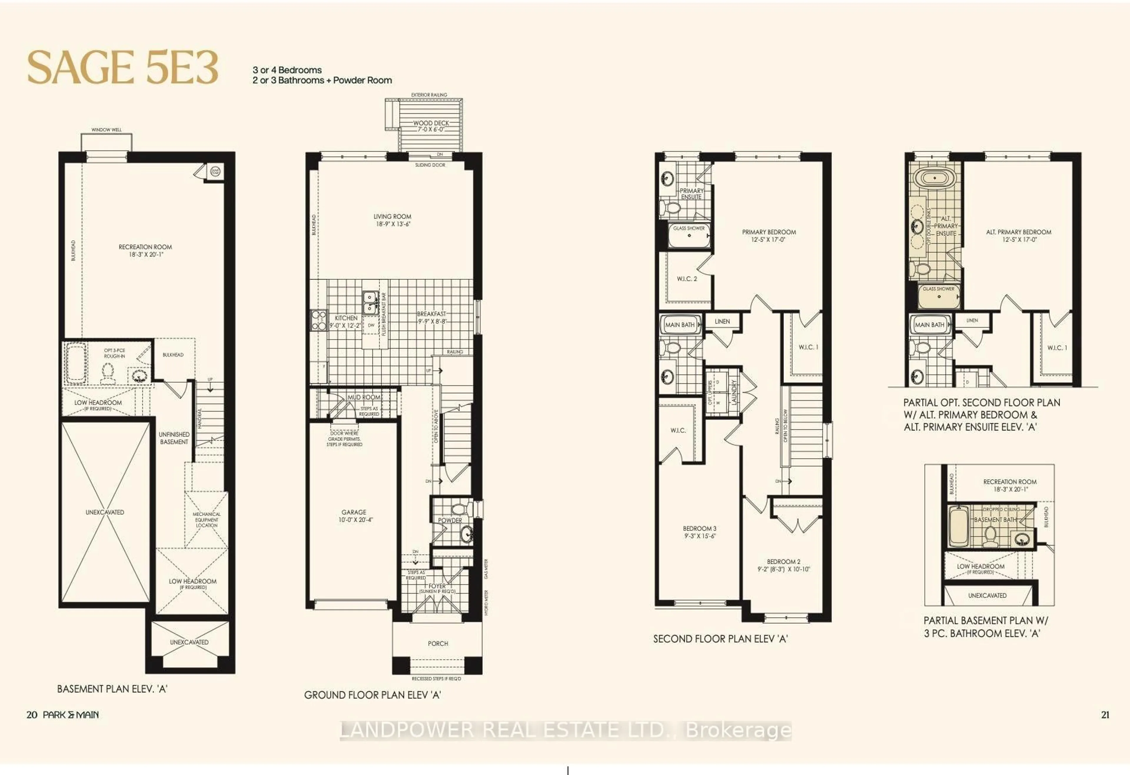 Floor plan for 25 Anna Russell Way, Markham Ontario L3R 3X3