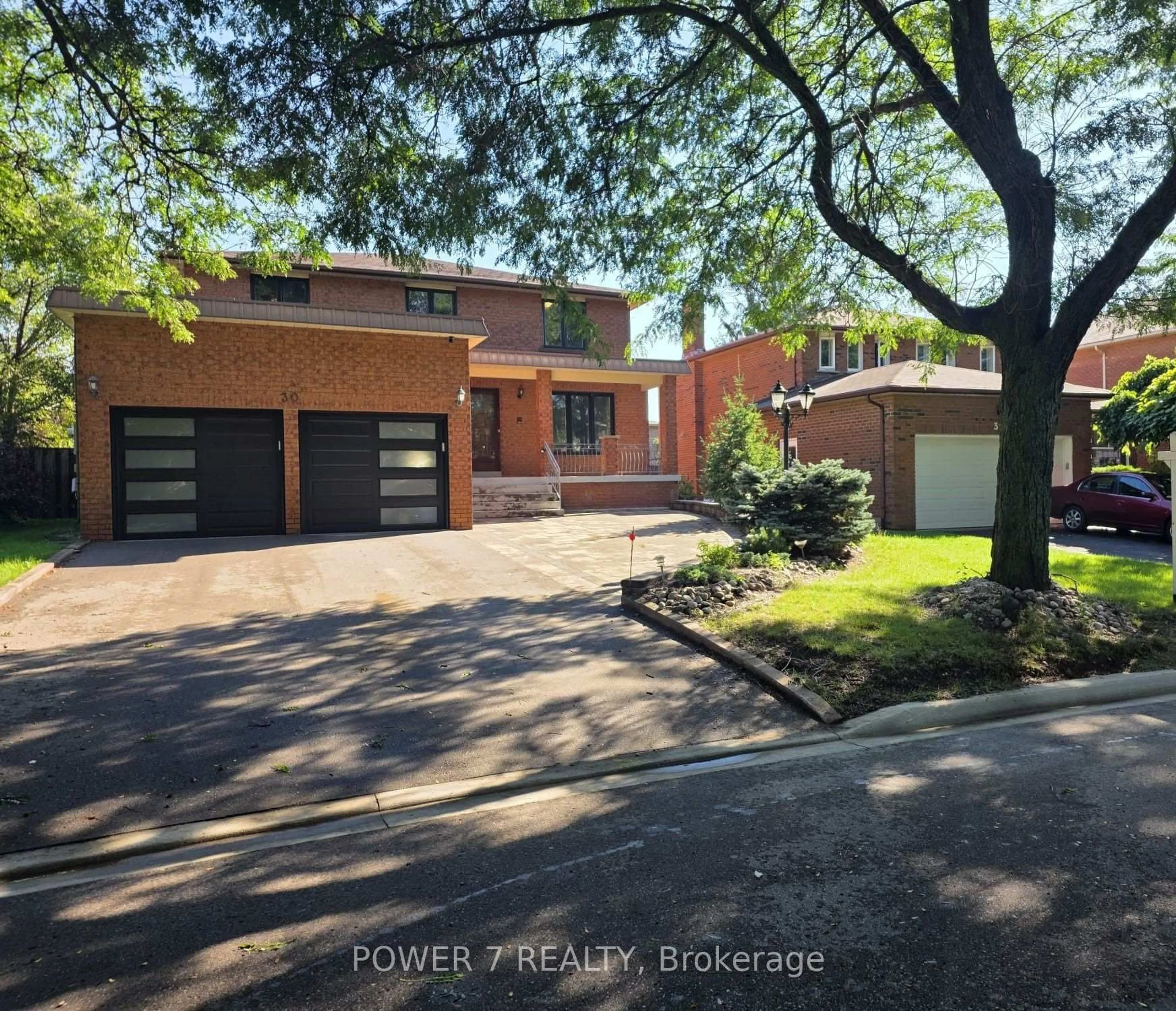 Home with brick exterior material, street for 30 Black Cherry Dr, Markham Ontario L3P 4L7