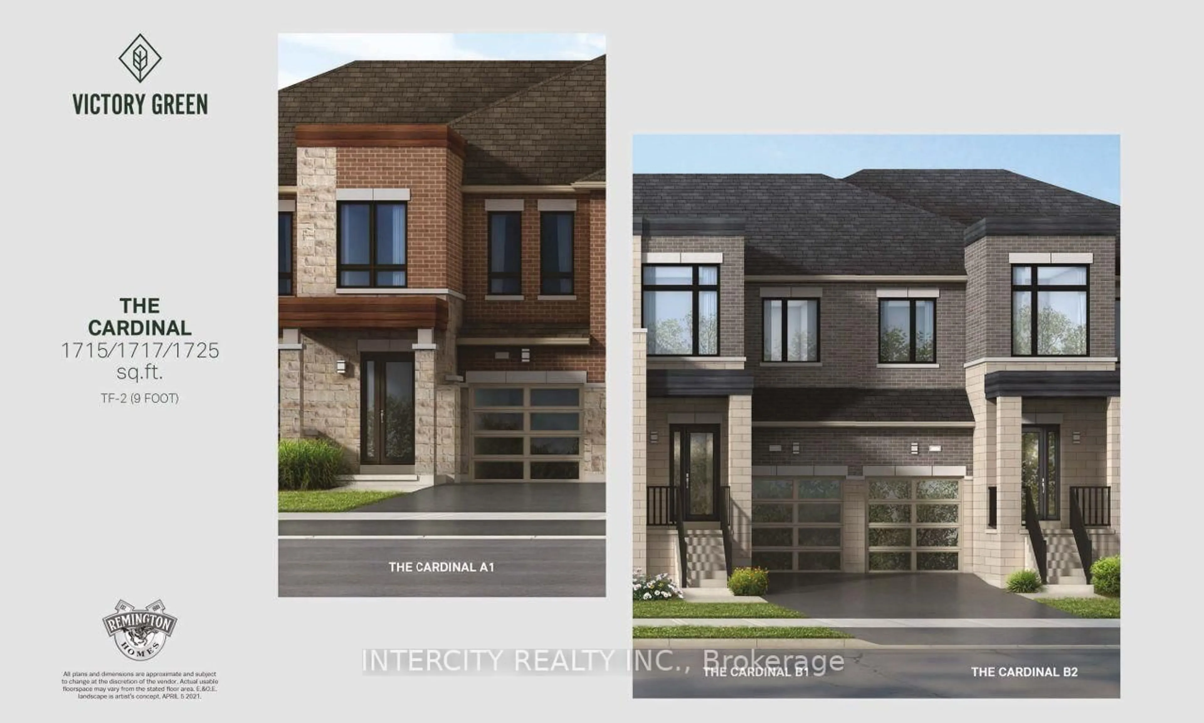 Home with brick exterior material, street for 29 Robert Eaton Ave #(Block 230 Unit 2), Markham Ontario L3S 0G5