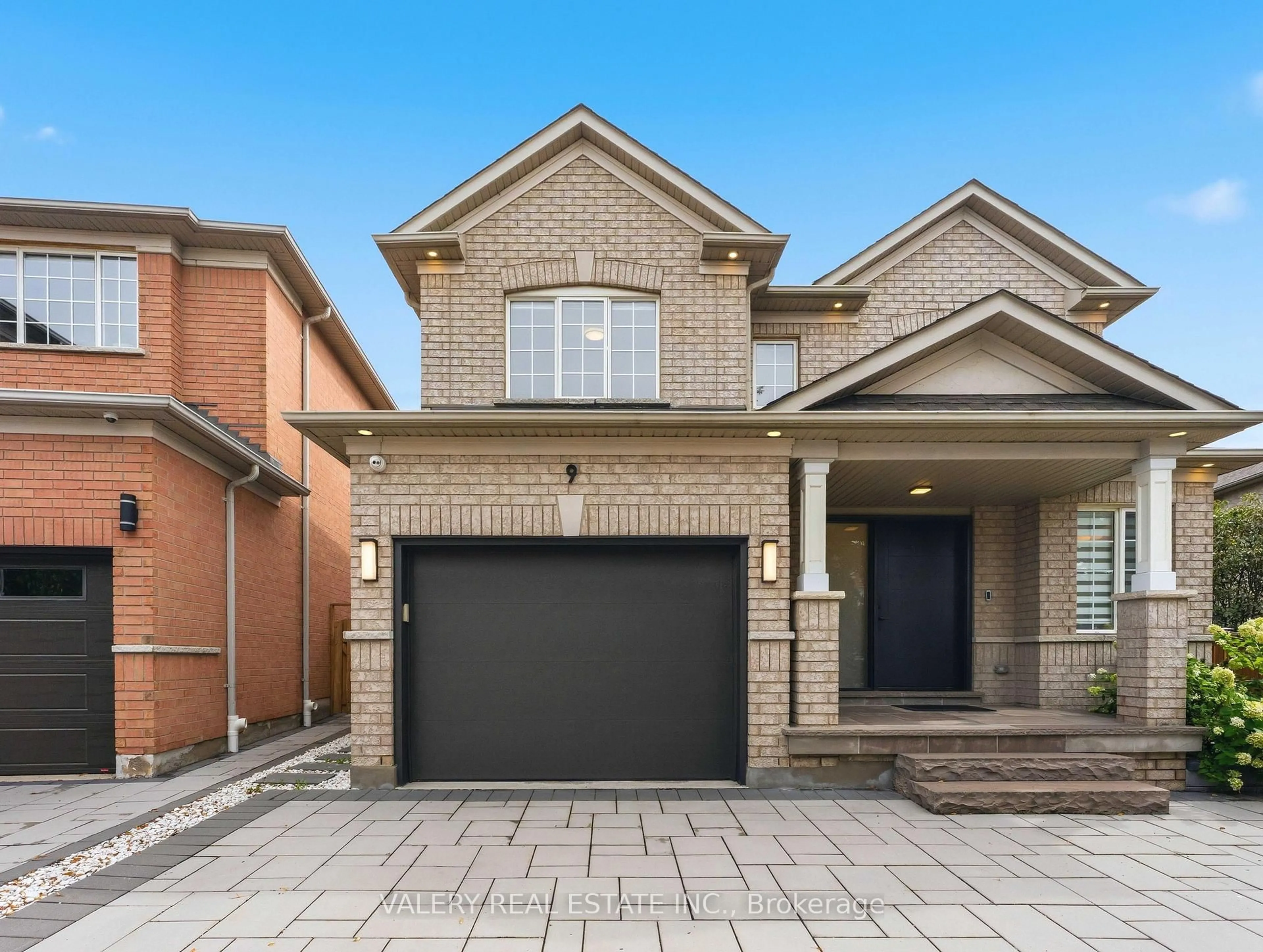 Home with brick exterior material, street for 9 Vanguard Rd, Vaughan Ontario L4K 5G4