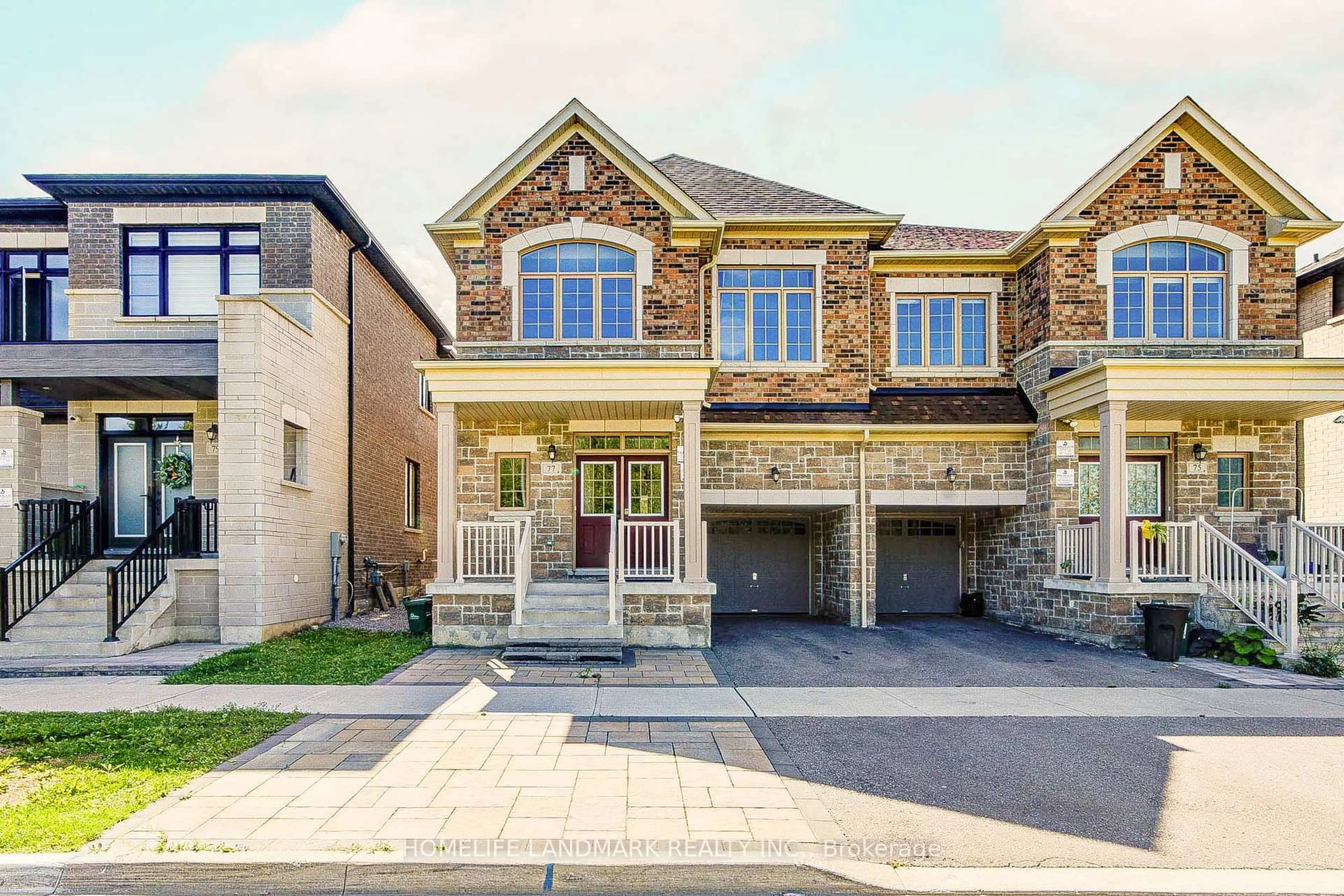 Home with brick exterior material, street for 77 McCague Ave, Richmond Hill Ontario L4S 0J4