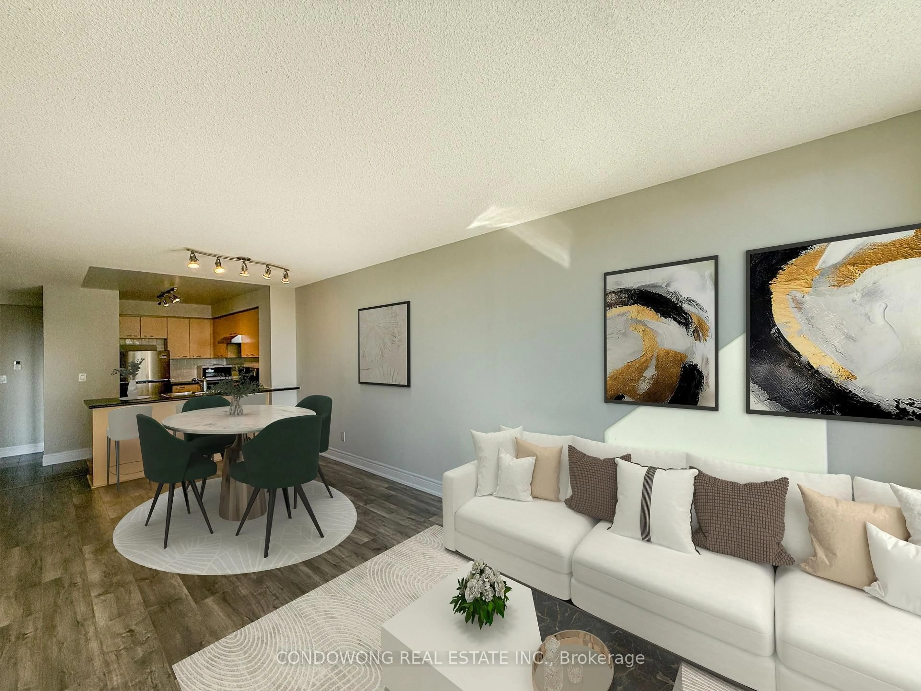 Living room with furniture, unknown for 62 Suncrest Blvd #318, Markham Ontario L3T 7Y6